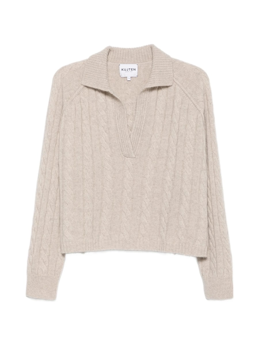 Kujten Kujten Cable-knit Sweater