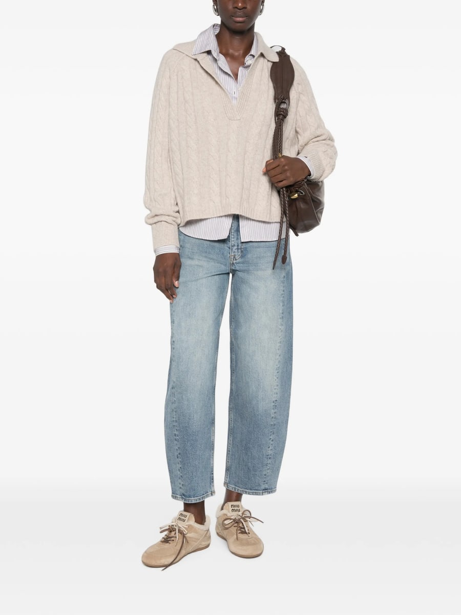 Kujten Kujten Cable-knit Sweater, view 4