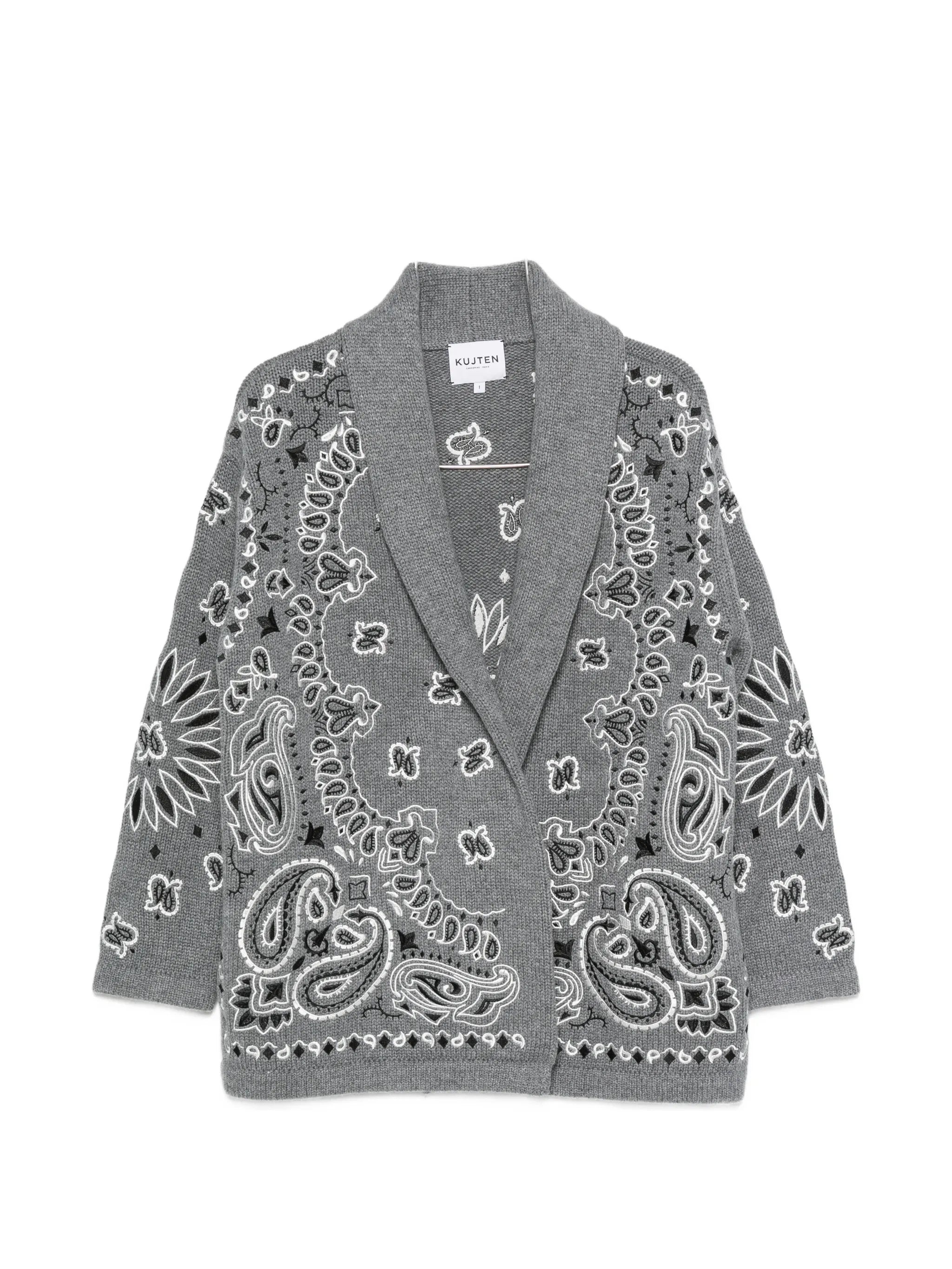 Kujten Kujten Cody Bandana Bico Cardigan