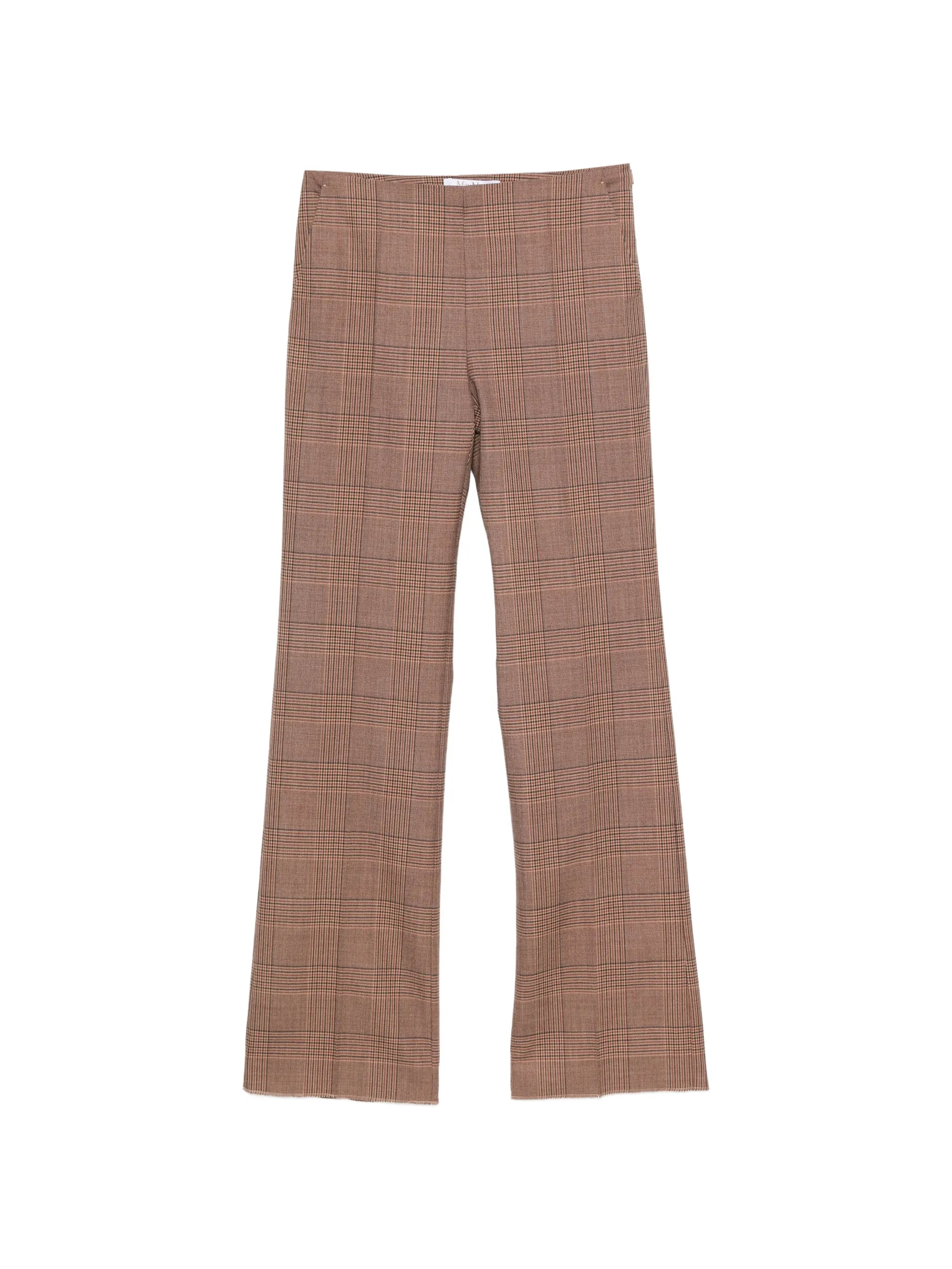 Max Mara Max Mara Prince Of Wales Check Trousers