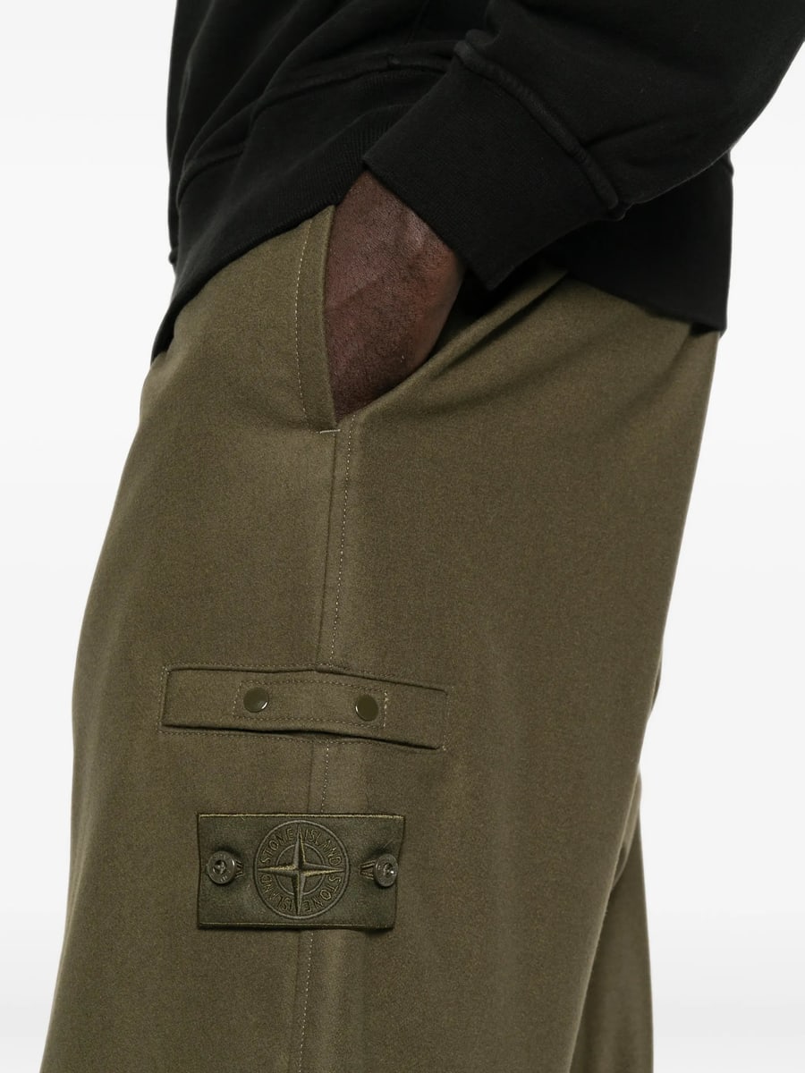 Stone Island Stone Island Logo-patch Track Pants, view 3