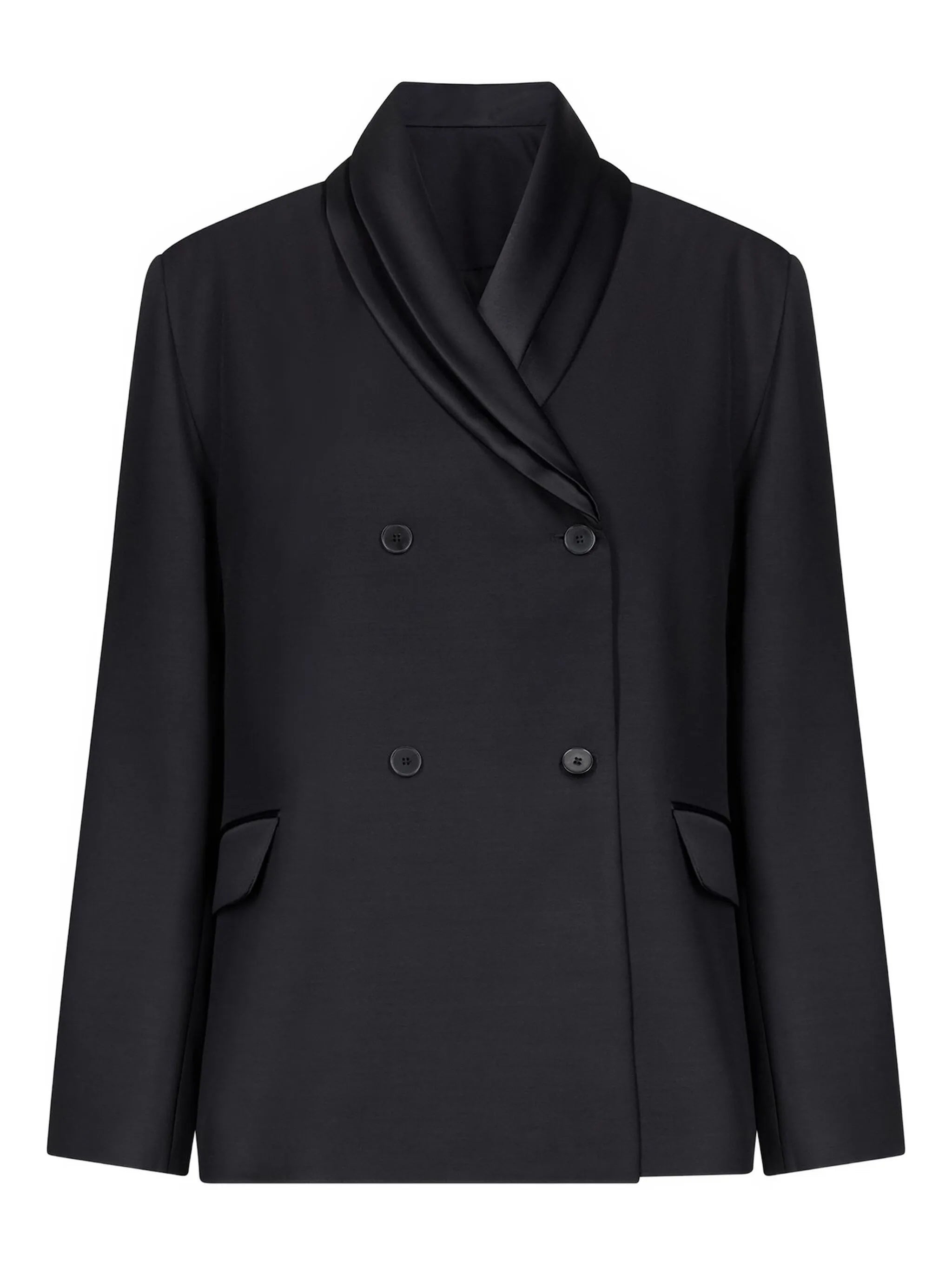 Lou Lou De Saison Lou Lou De Saison Jiha Double-breasted Shawl Collar Jacket