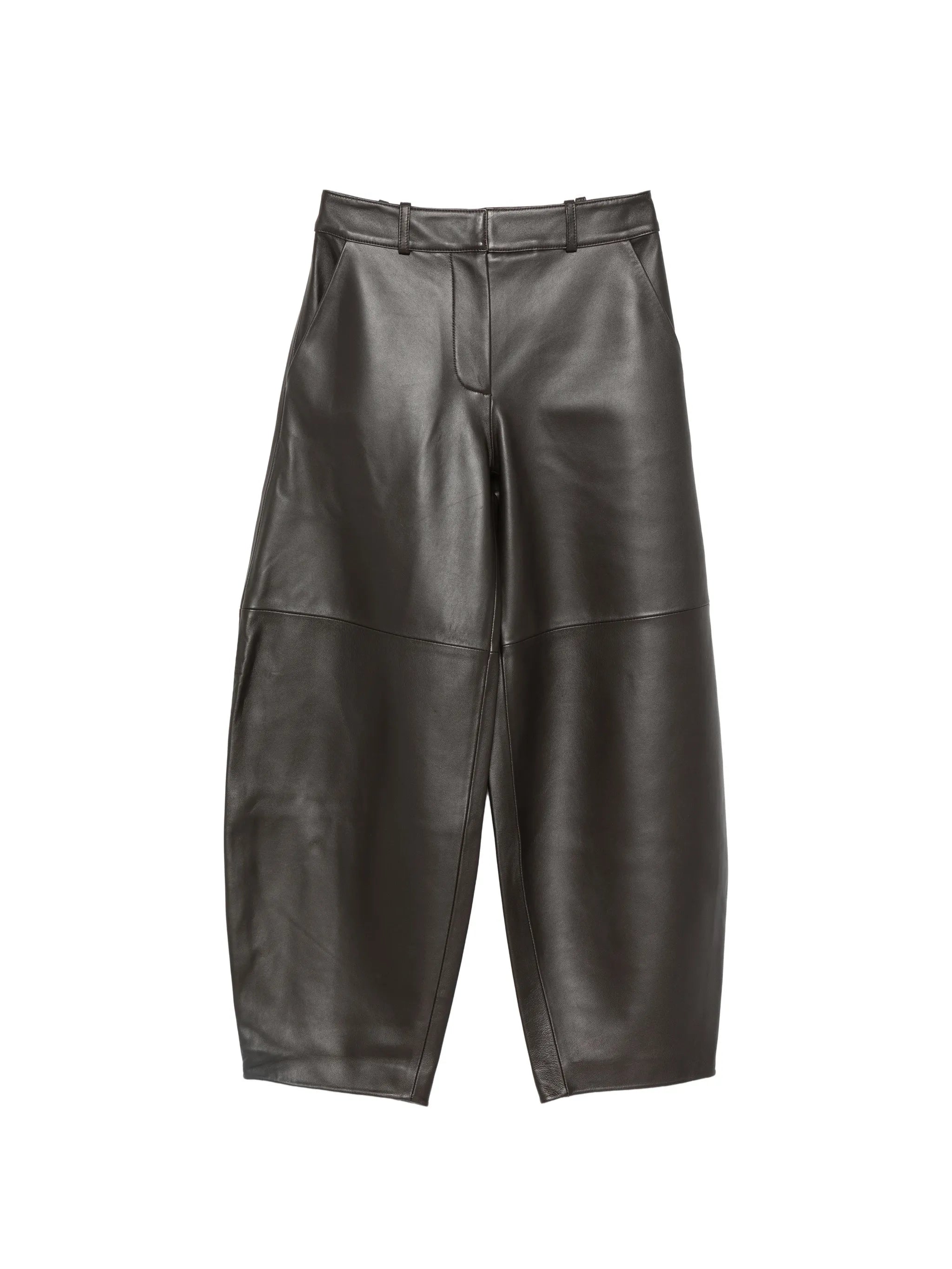 Co Co Wide-leg Leather Trousers
