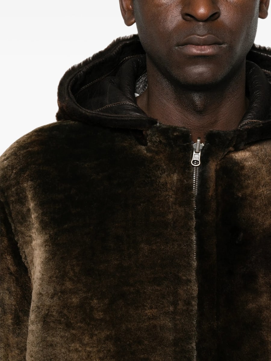 Santoro Santoro Hooded Zip-up Jacket, view 5