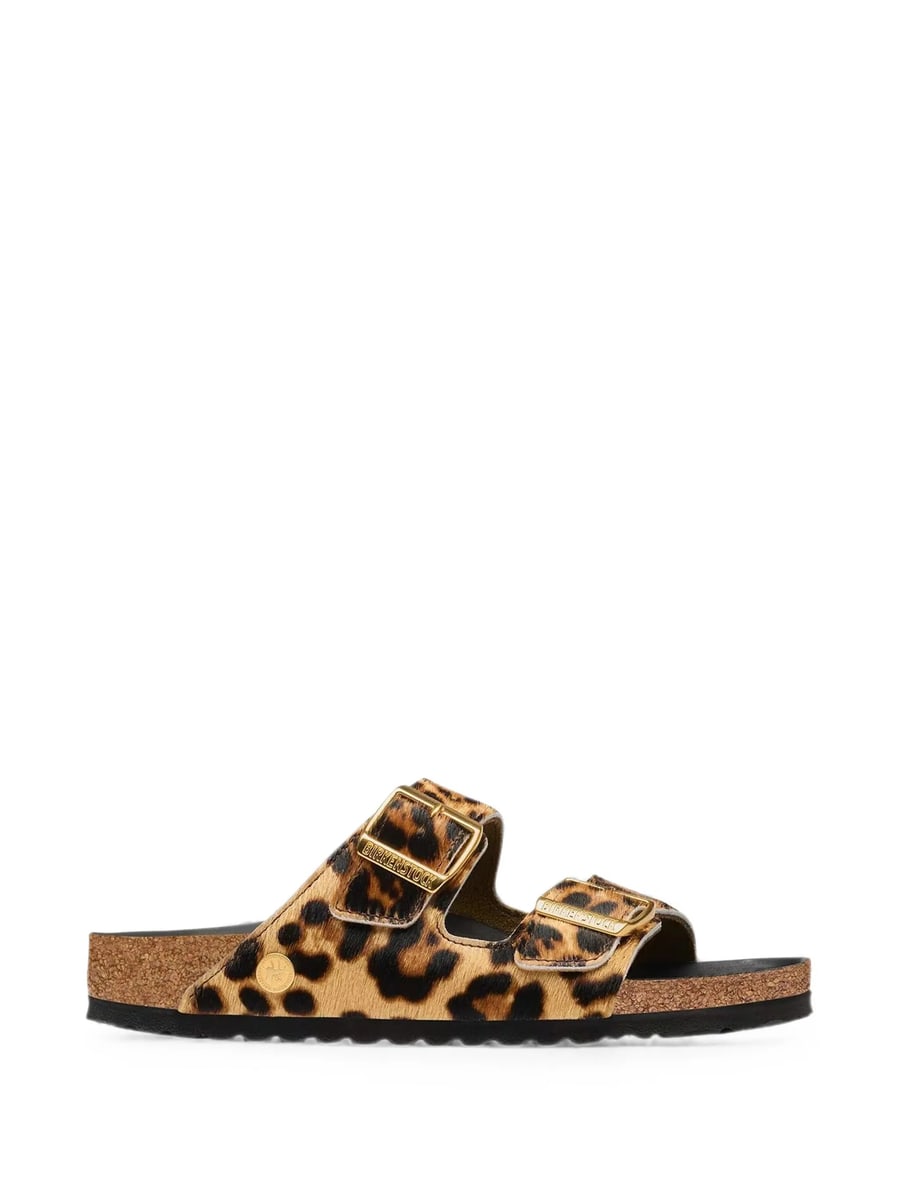 Birkenstock Birkenstock Arizona Leopard-print Sandals