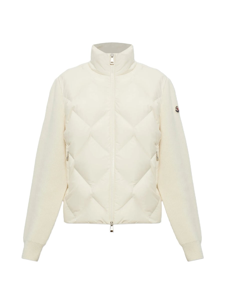 Moncler Moncler Cardigan With Quilted Front