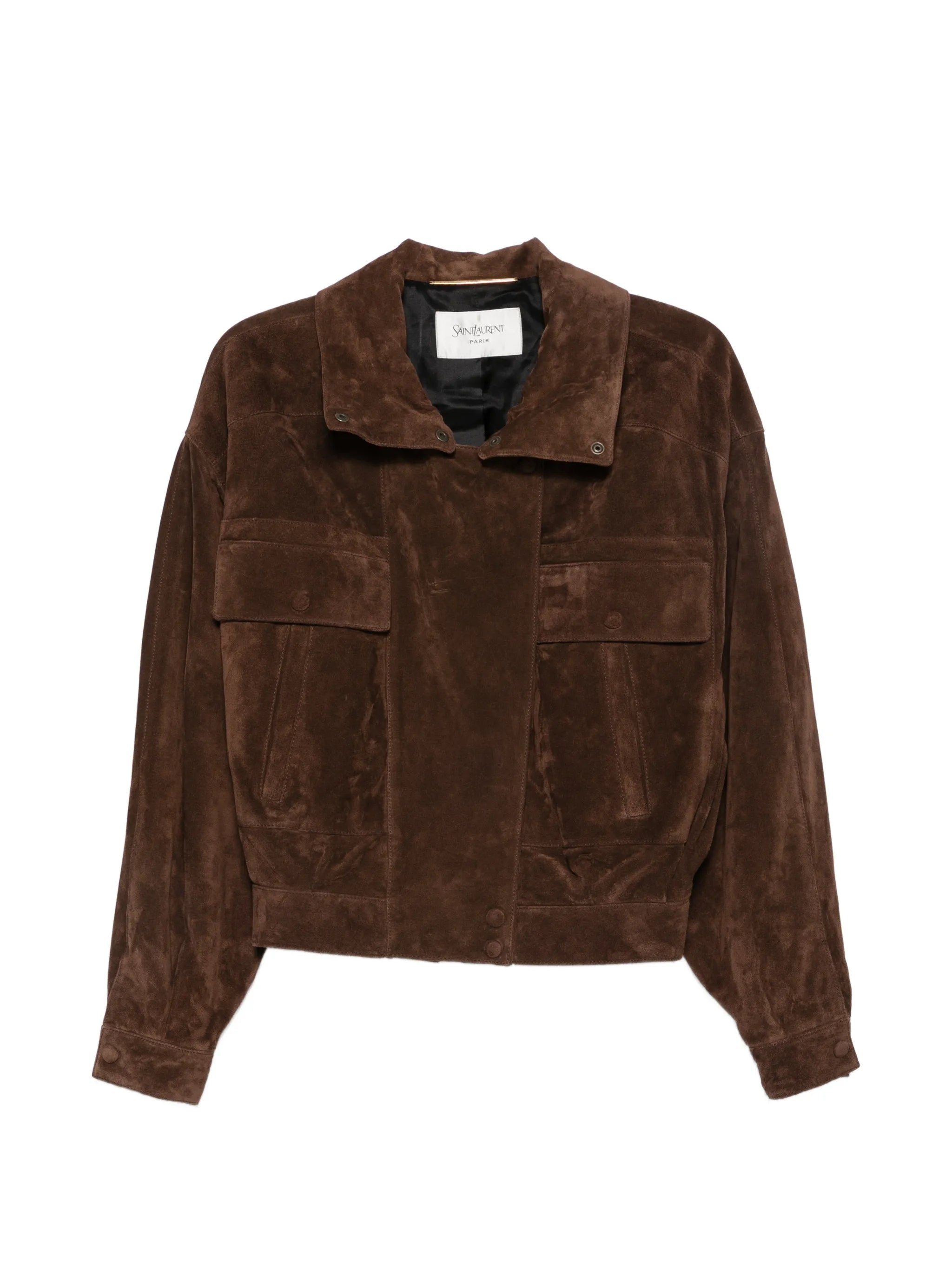 Saint Laurent Saint Laurent Zipa-fastening Suede Jacket