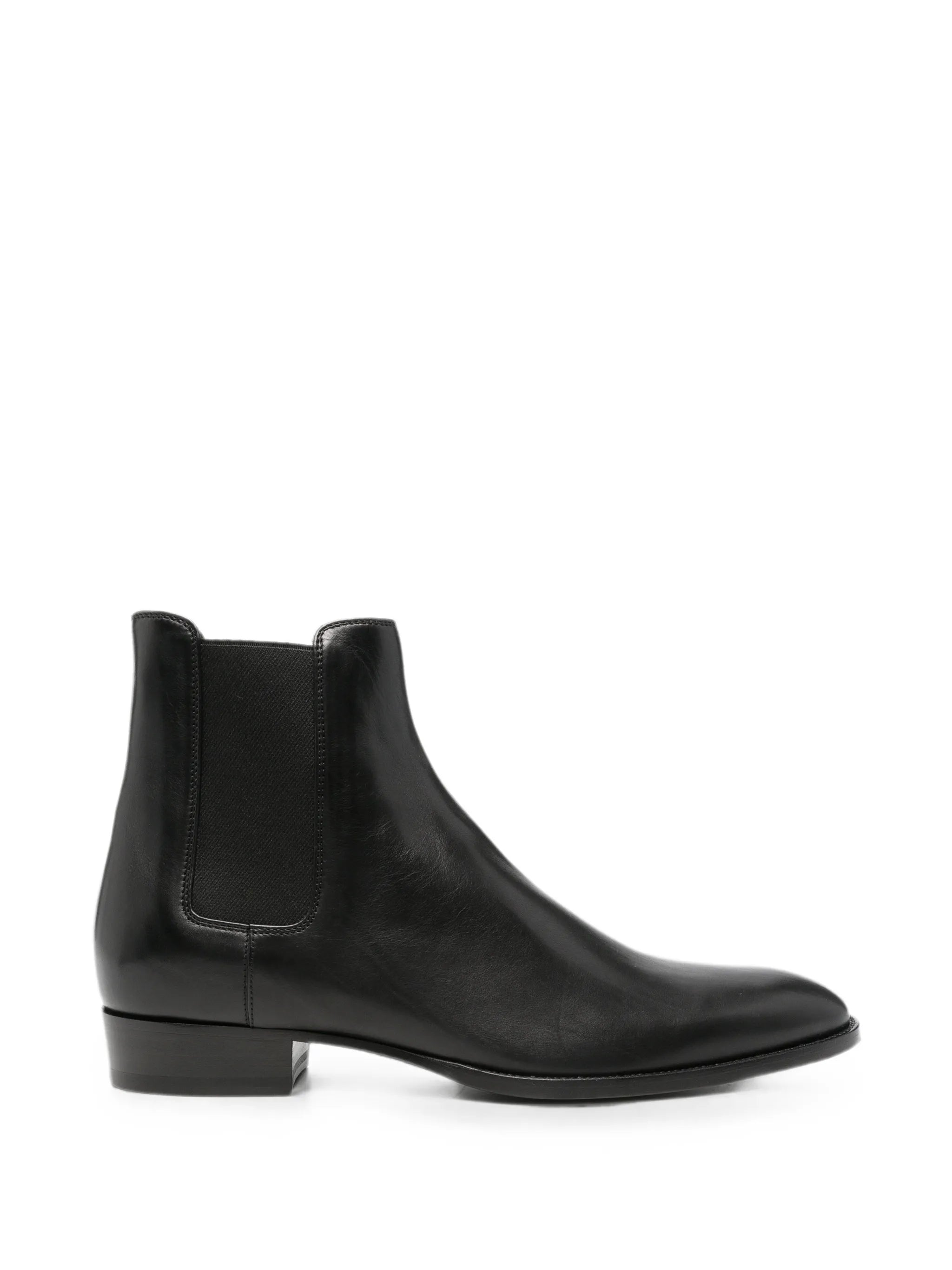 Saint Laurent Saint Laurent Leather Chelsea Boots