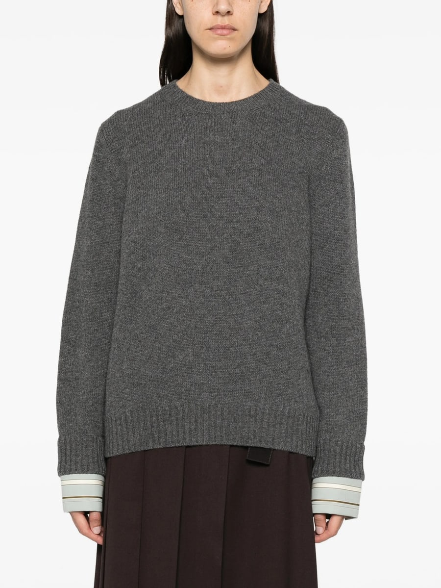 Prada Prada Crew-neck Sweater, view 5