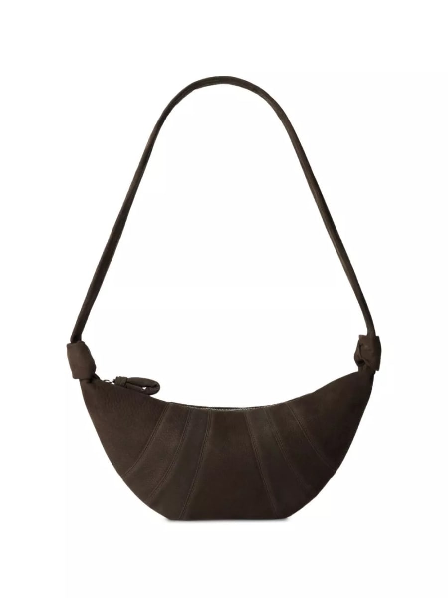 Lemaire Borsa a spalla Croissant in pelle media
