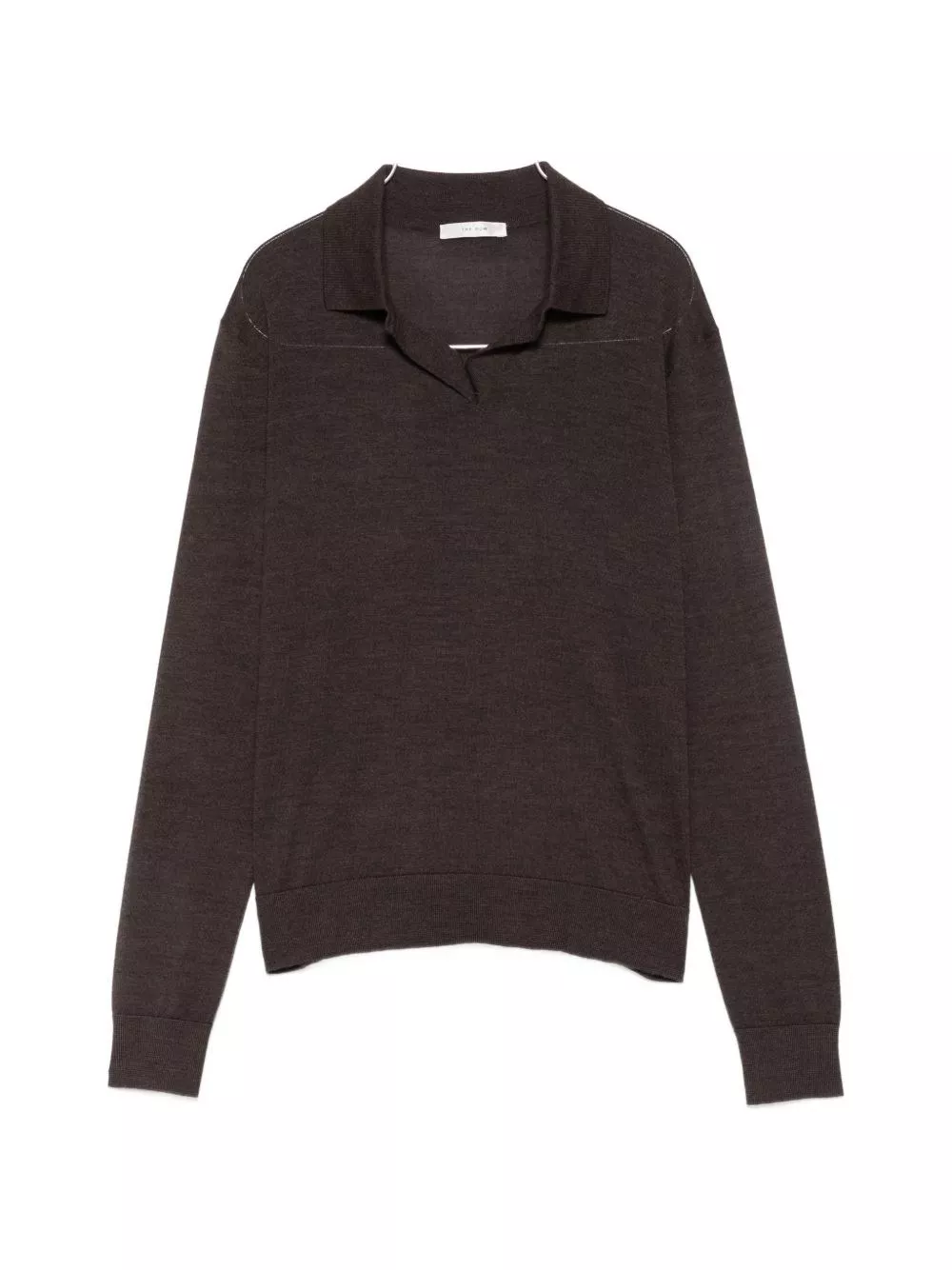The Row Maglione polo in lana e seta Pauli