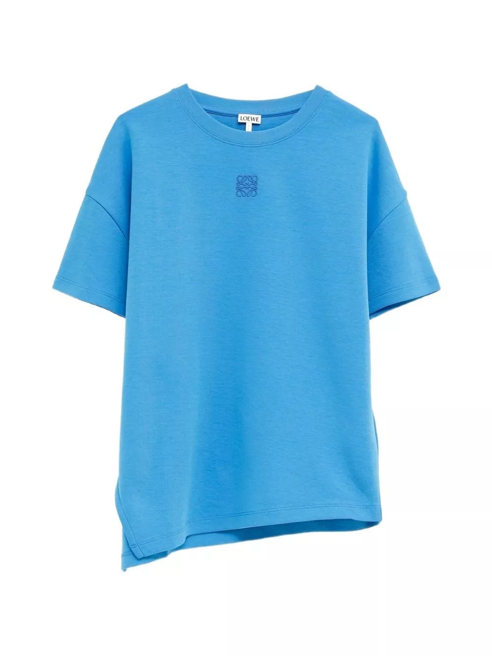 Loewe T-shirt in cotone asimmetrica
