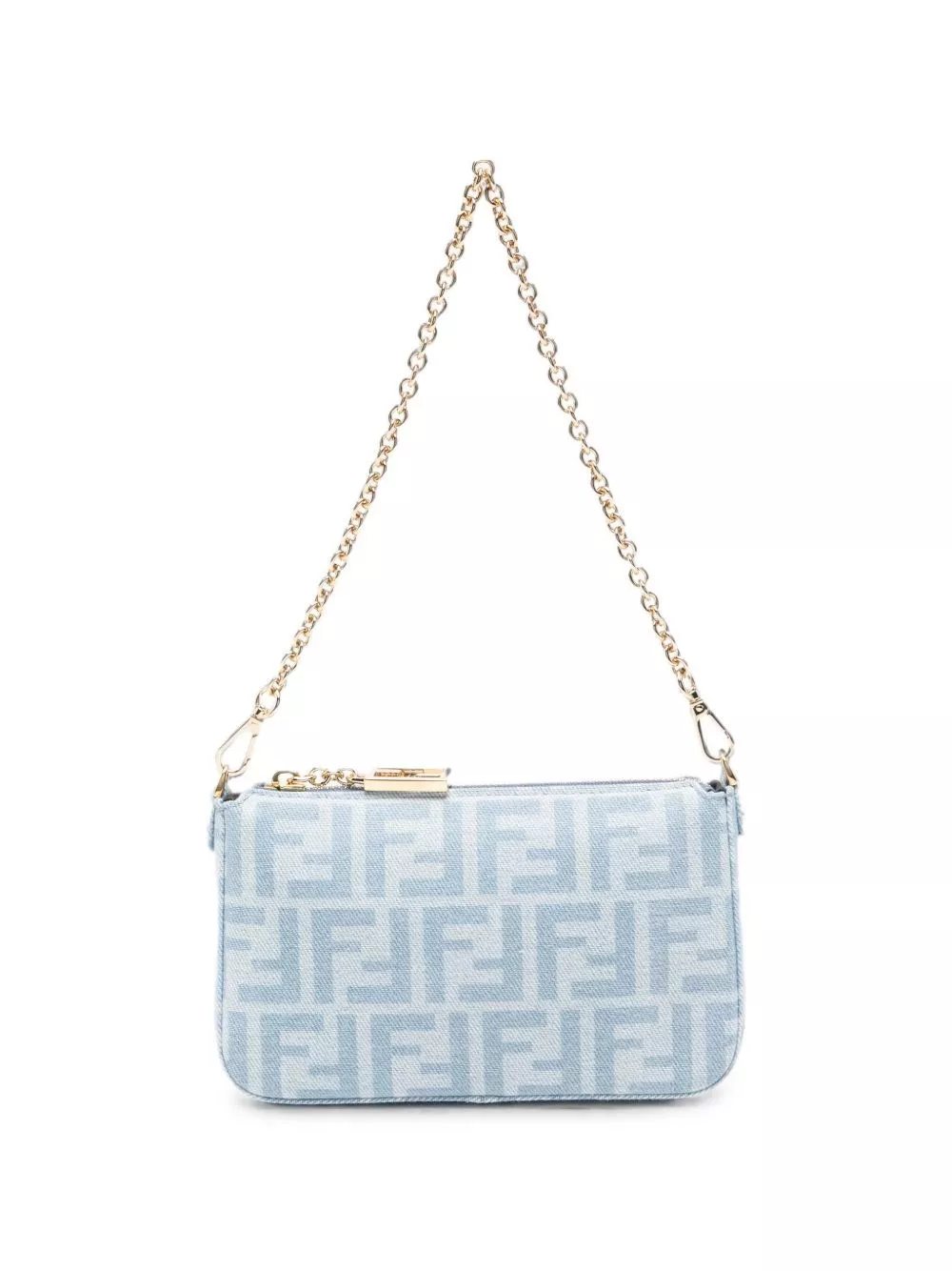 Fendi Pochette Baguette in denim