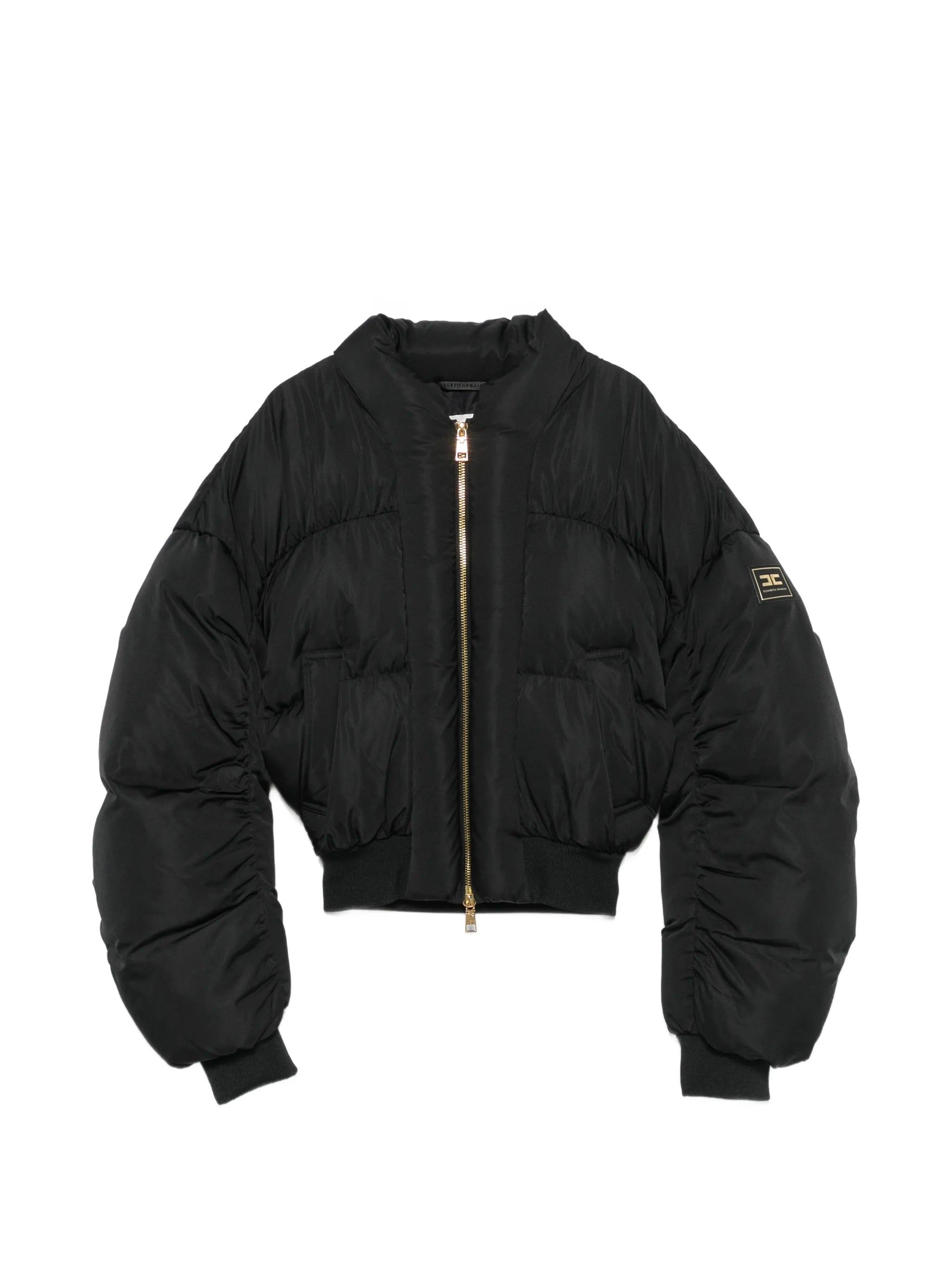 Elisabetta Franchi Elisabetta Franchi Cropped Puffer Jacket