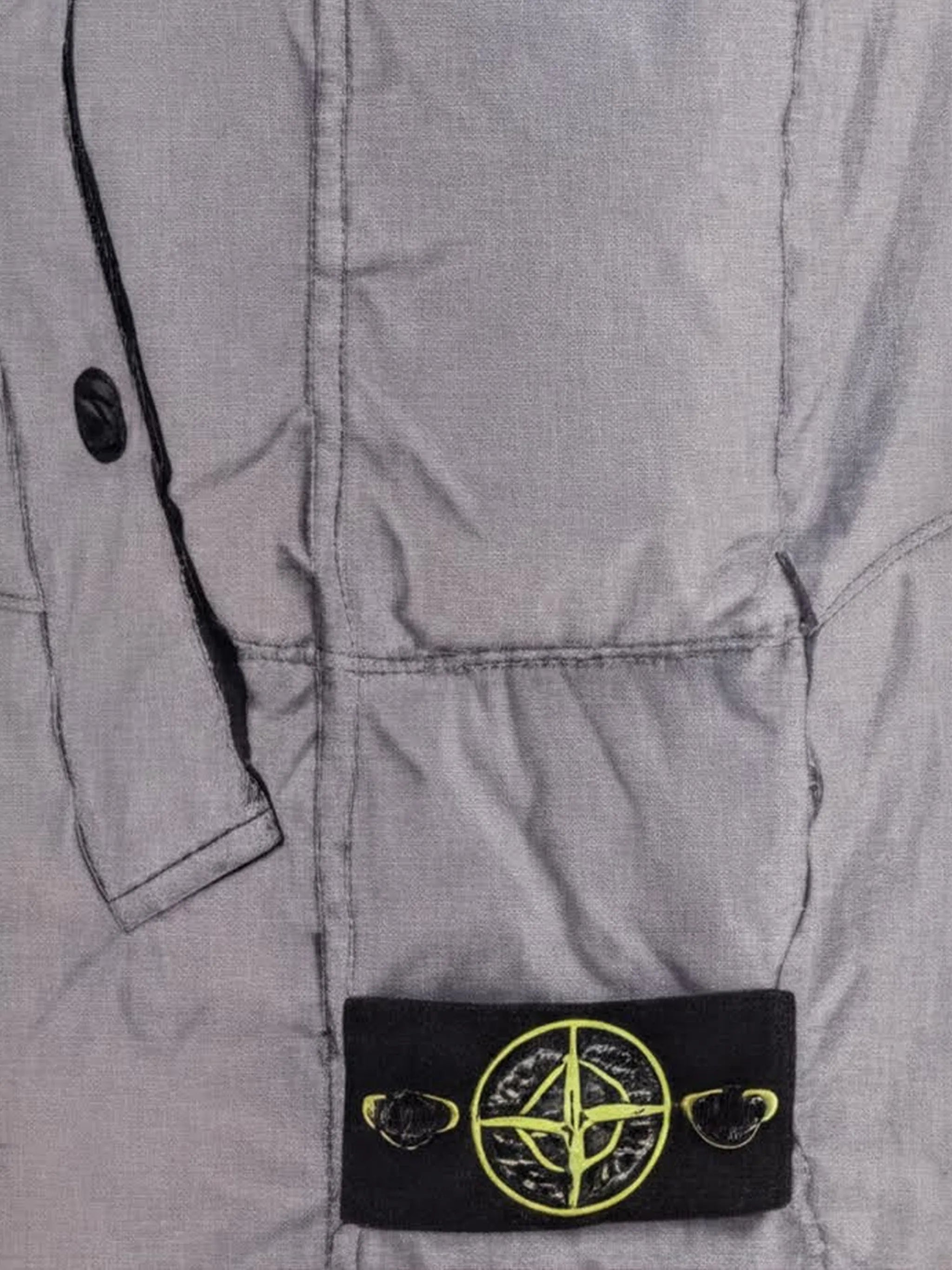 Stone Island Stone Island Crinkle Reps NY Quilted Padded Gilet, view 2