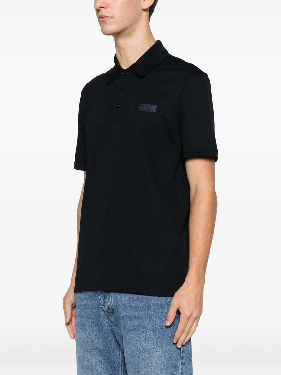 Givenchy Givenchy Logo-patch Polo Shirt, view 2