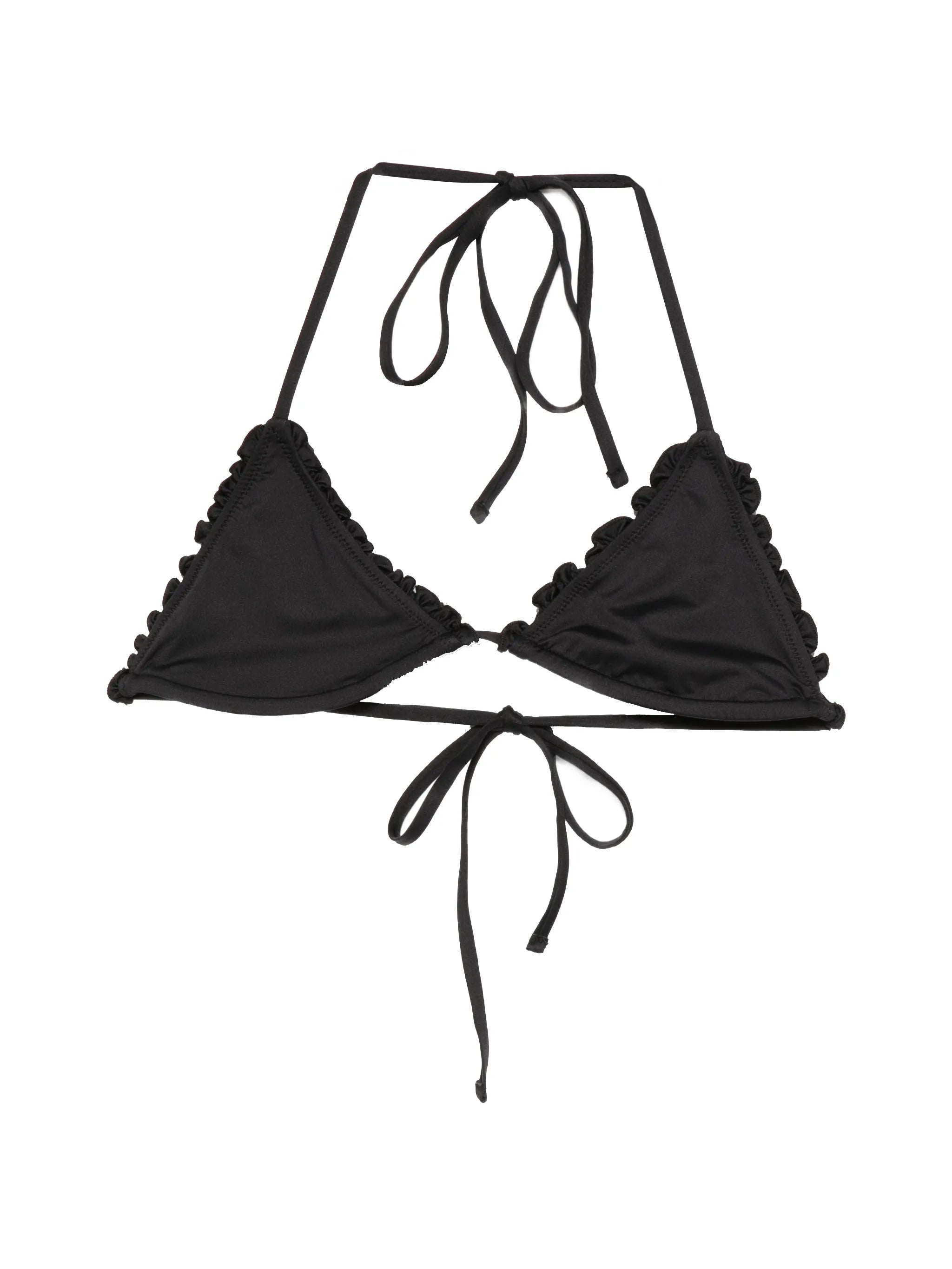 Frankies Bikinis Frankies Bikinis Nick Ruffled Bikini Top