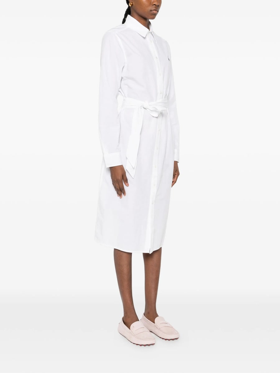 Ralph Lauren Ralph Lauren Tie-waist Midi Shirt Dress, view 4