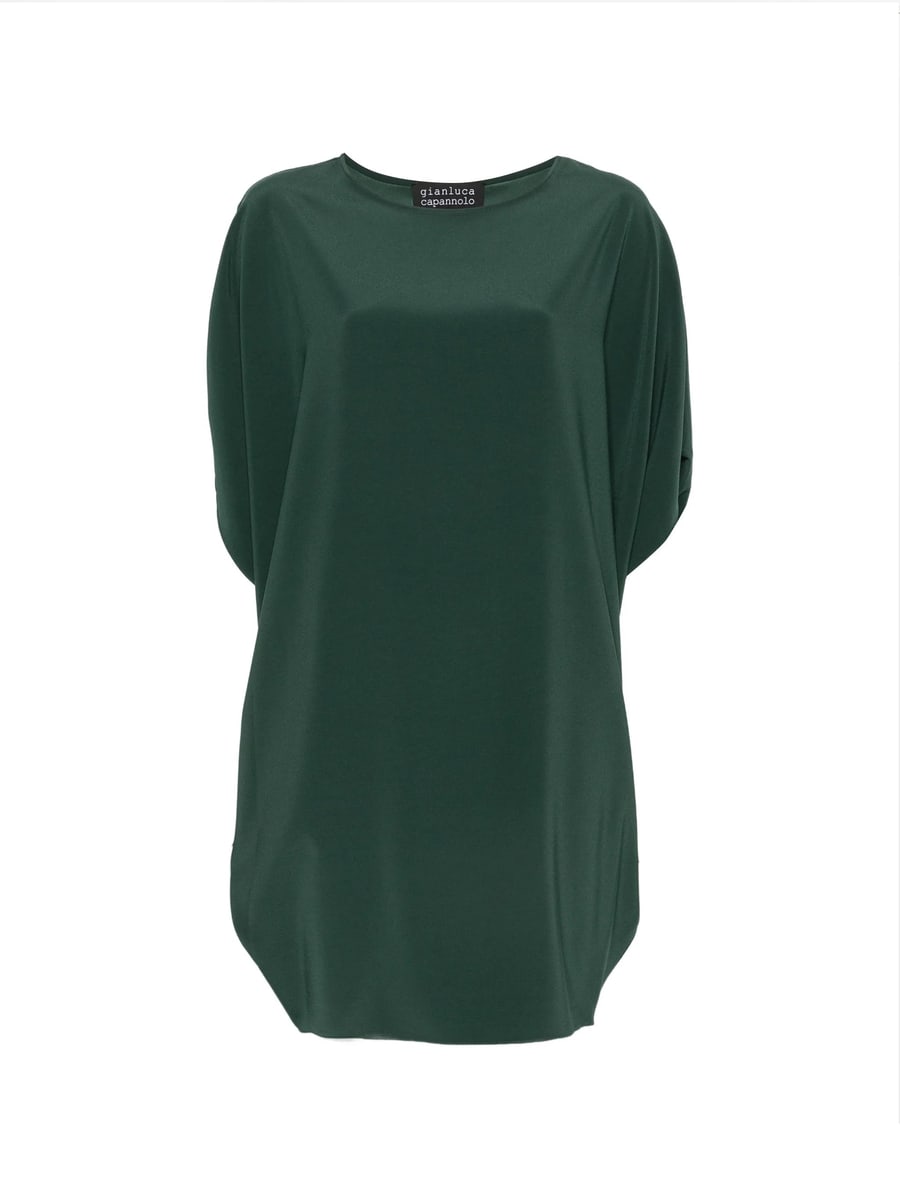 Gianluca Capannolo Gianluca Capannolo Iris Batwing-sleeve Boat-neck Midi Dress