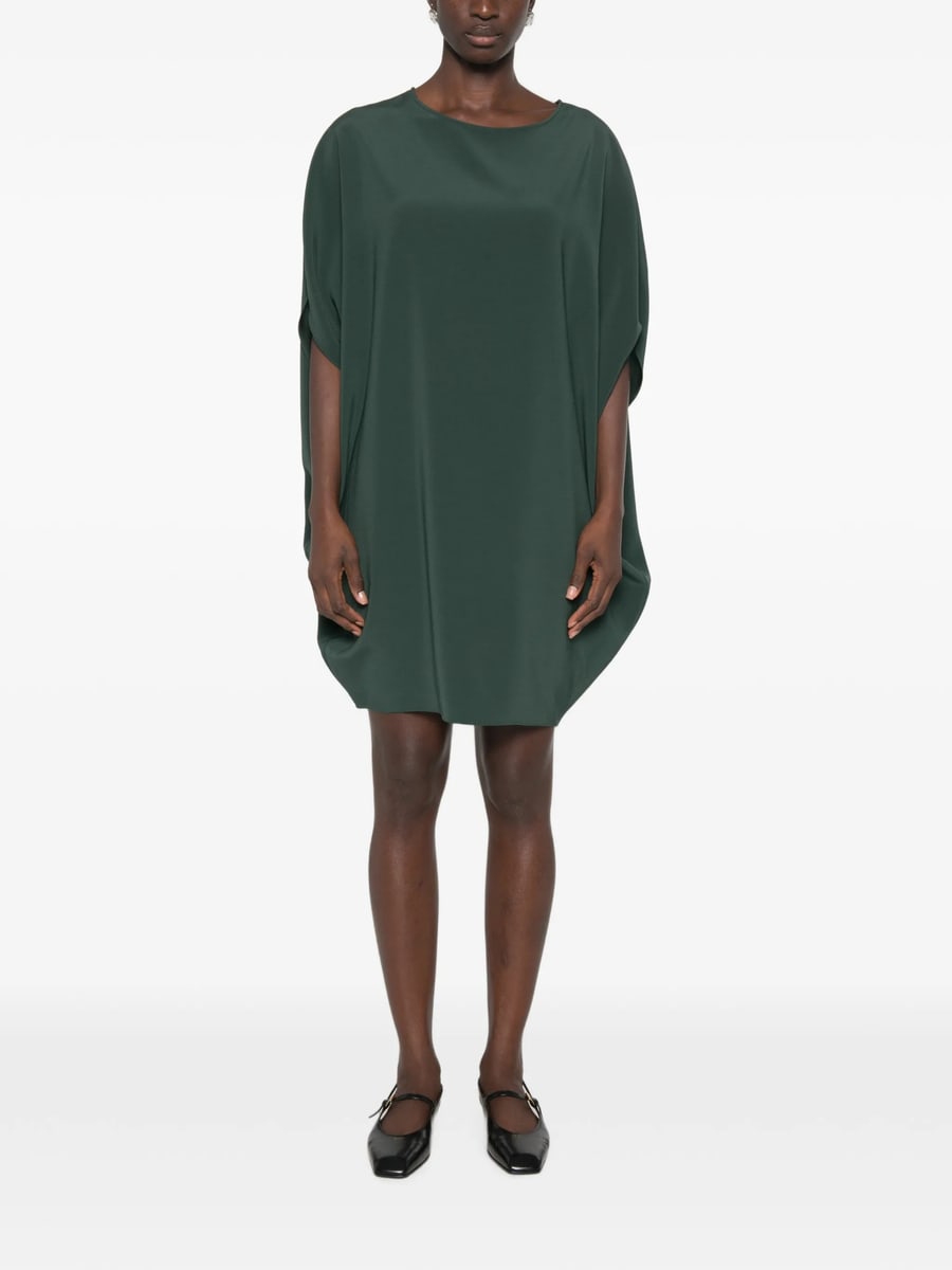 Gianluca Capannolo Gianluca Capannolo Iris Batwing-sleeve Boat-neck Midi Dress, view 4