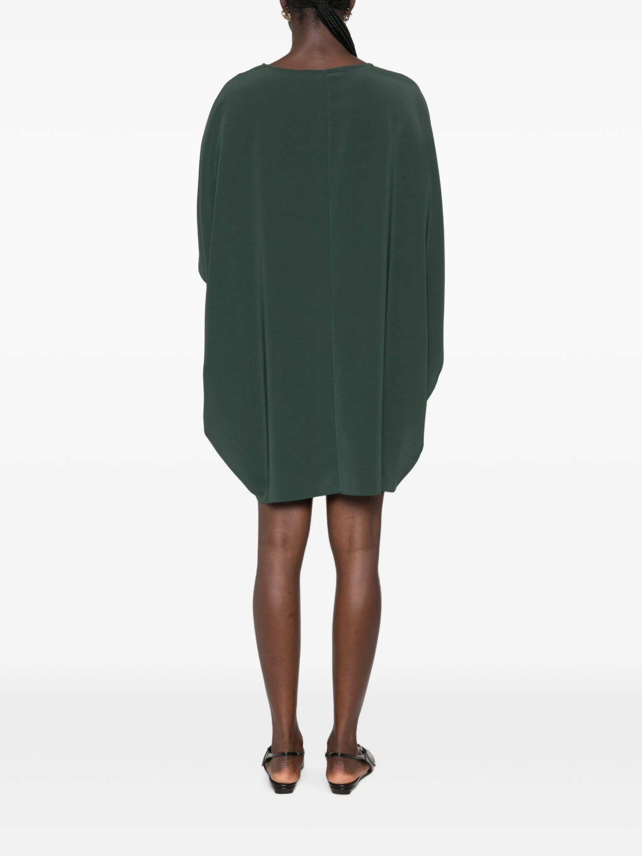 Gianluca Capannolo Gianluca Capannolo Iris Batwing-sleeve Boat-neck Midi Dress, view 2