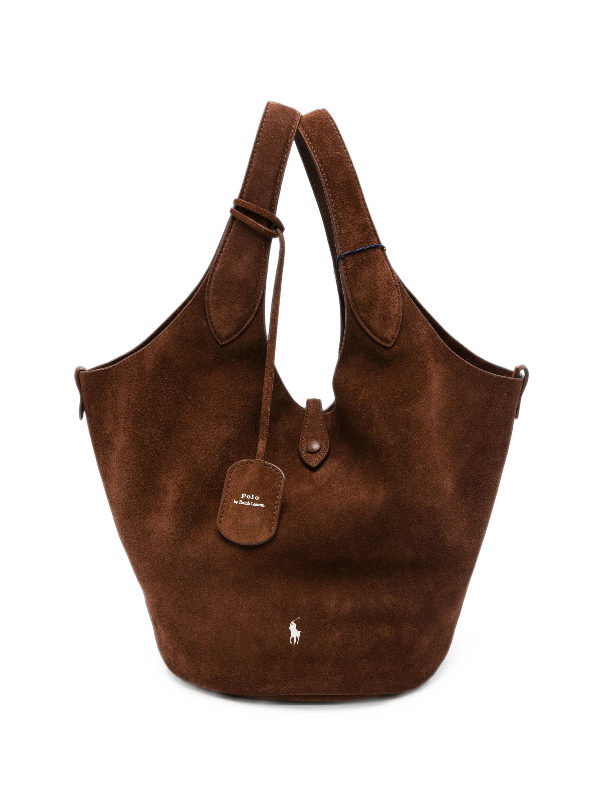 Ralph Lauren Ralph Lauren Logo-embroidered Suede Tote Bag