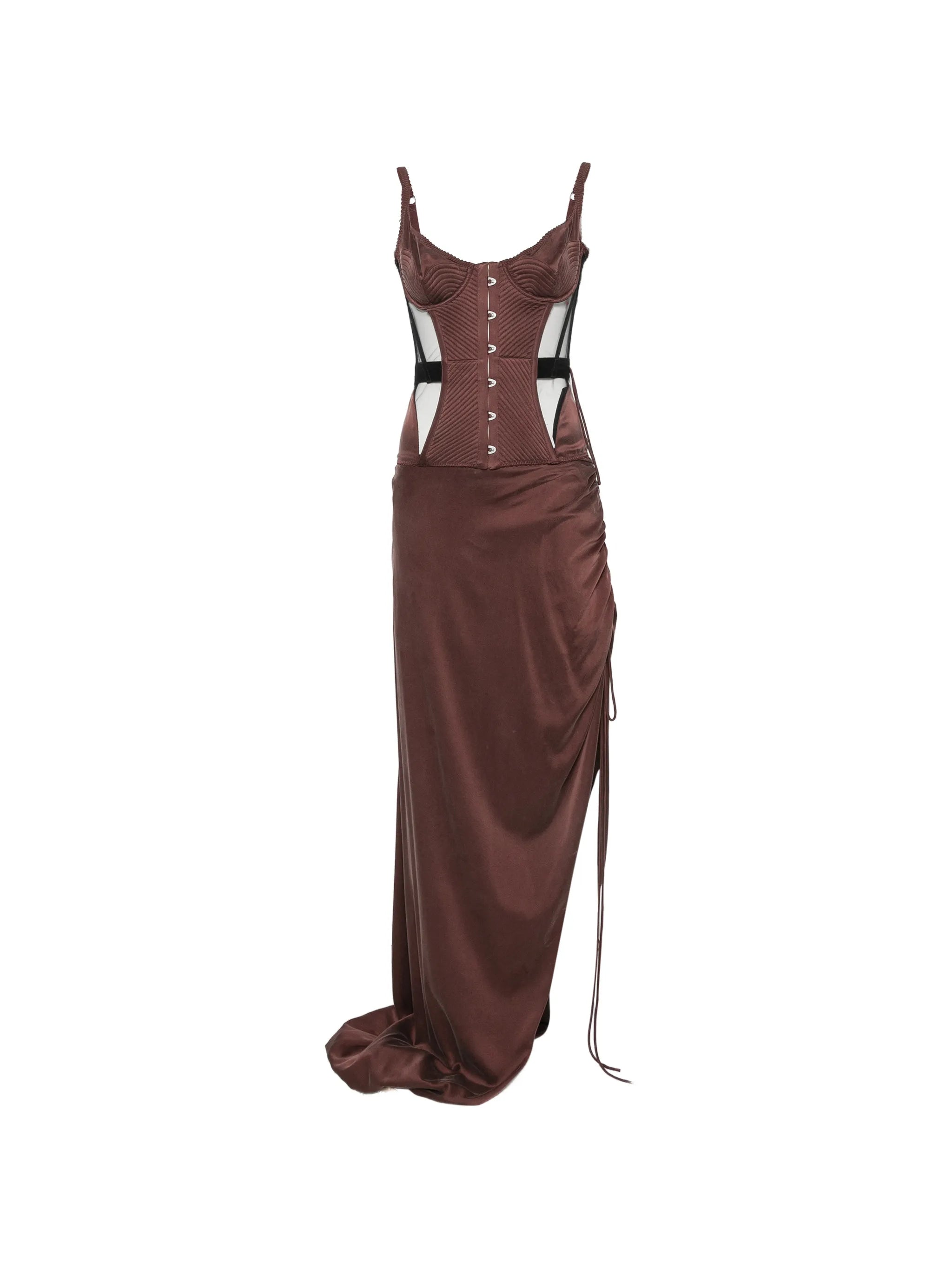 Maria Lucia Hohan Maria Lucia Hohan Maleena Quilted Corset Maxi Dress