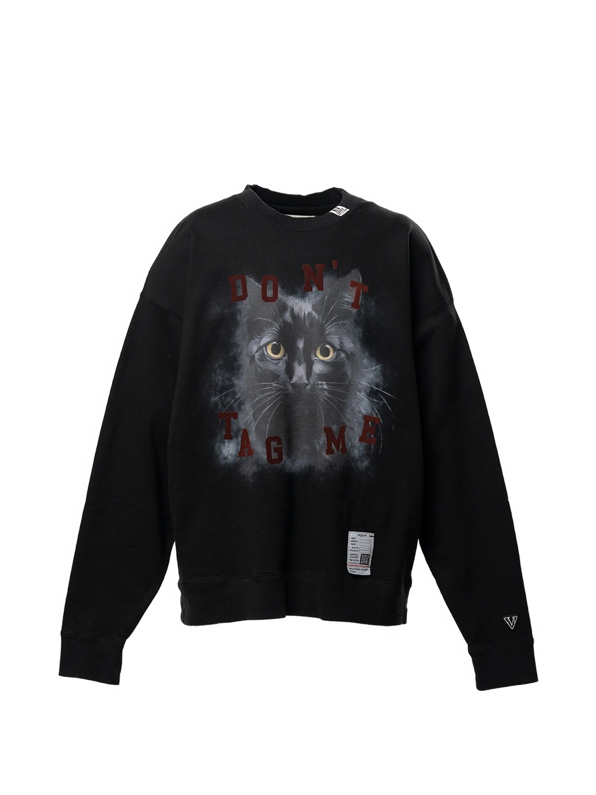 Maison Mihara Yasuhiro Maison Mihara Yasuhiro Cat Printed Sweatshirt