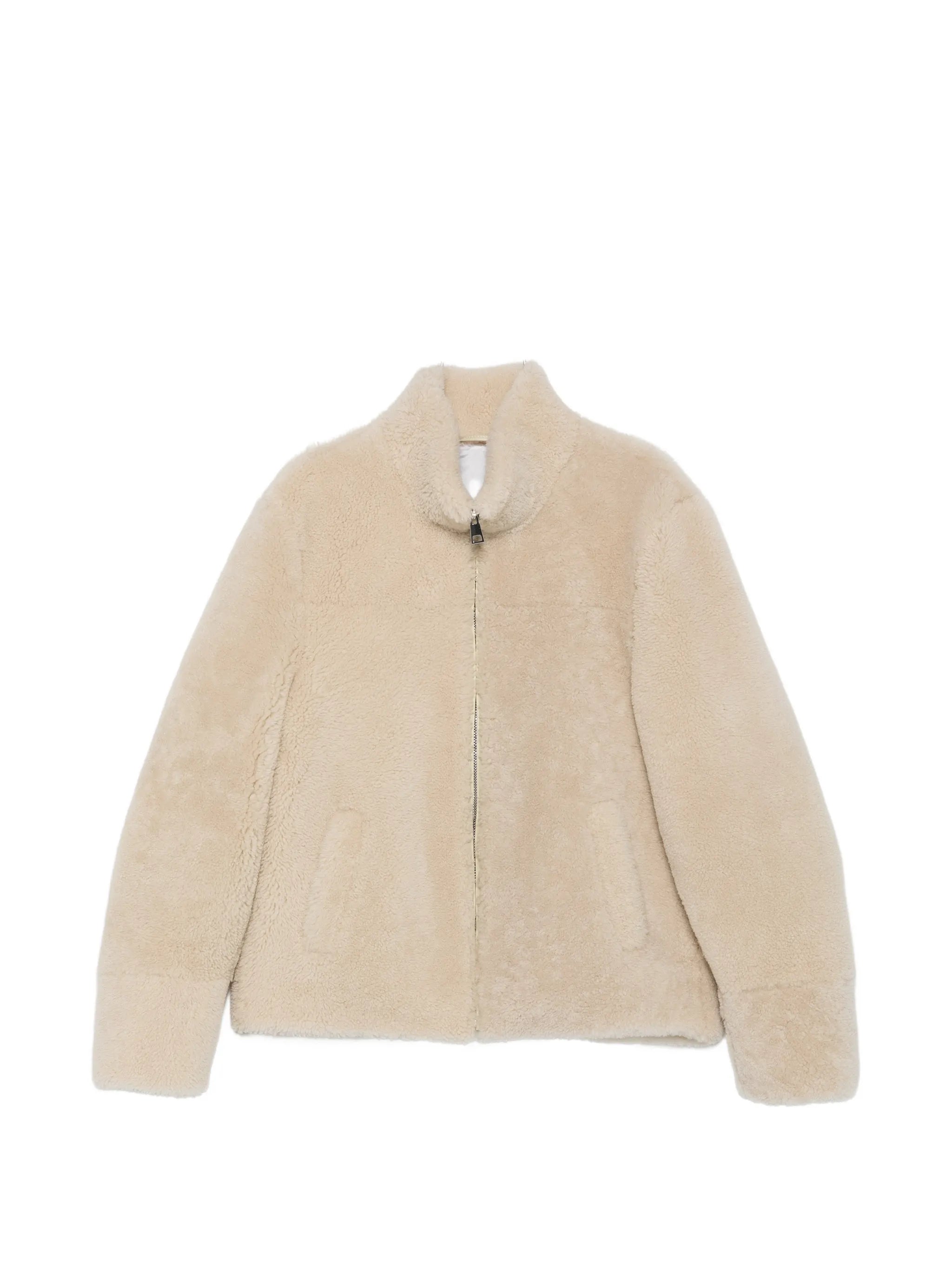 Eraldo Eraldo High-neck Shearling Jacket
