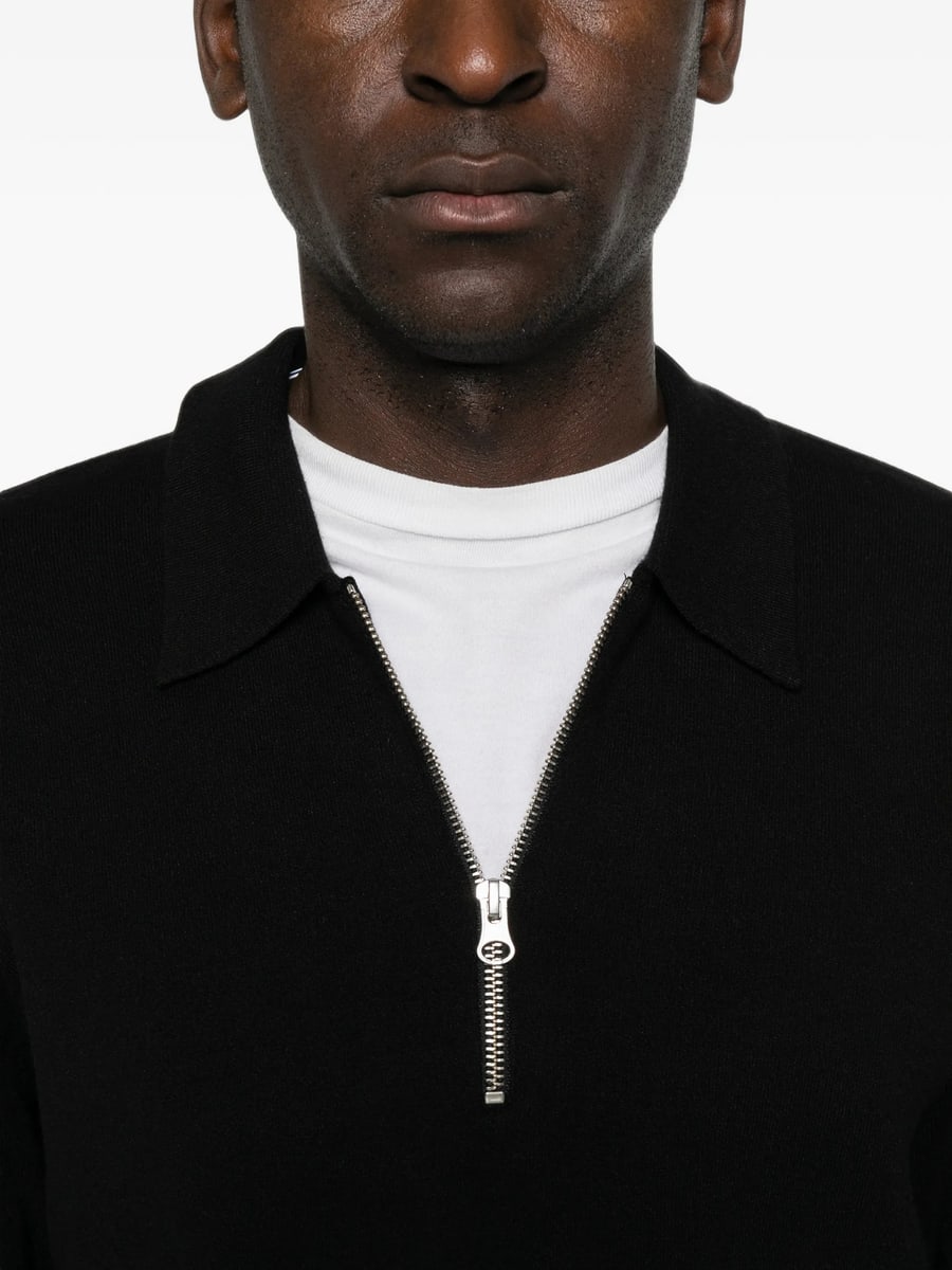 Samsoe Samsoe Samsoe Samsoe Half-zip Knitted Sweater, view 2