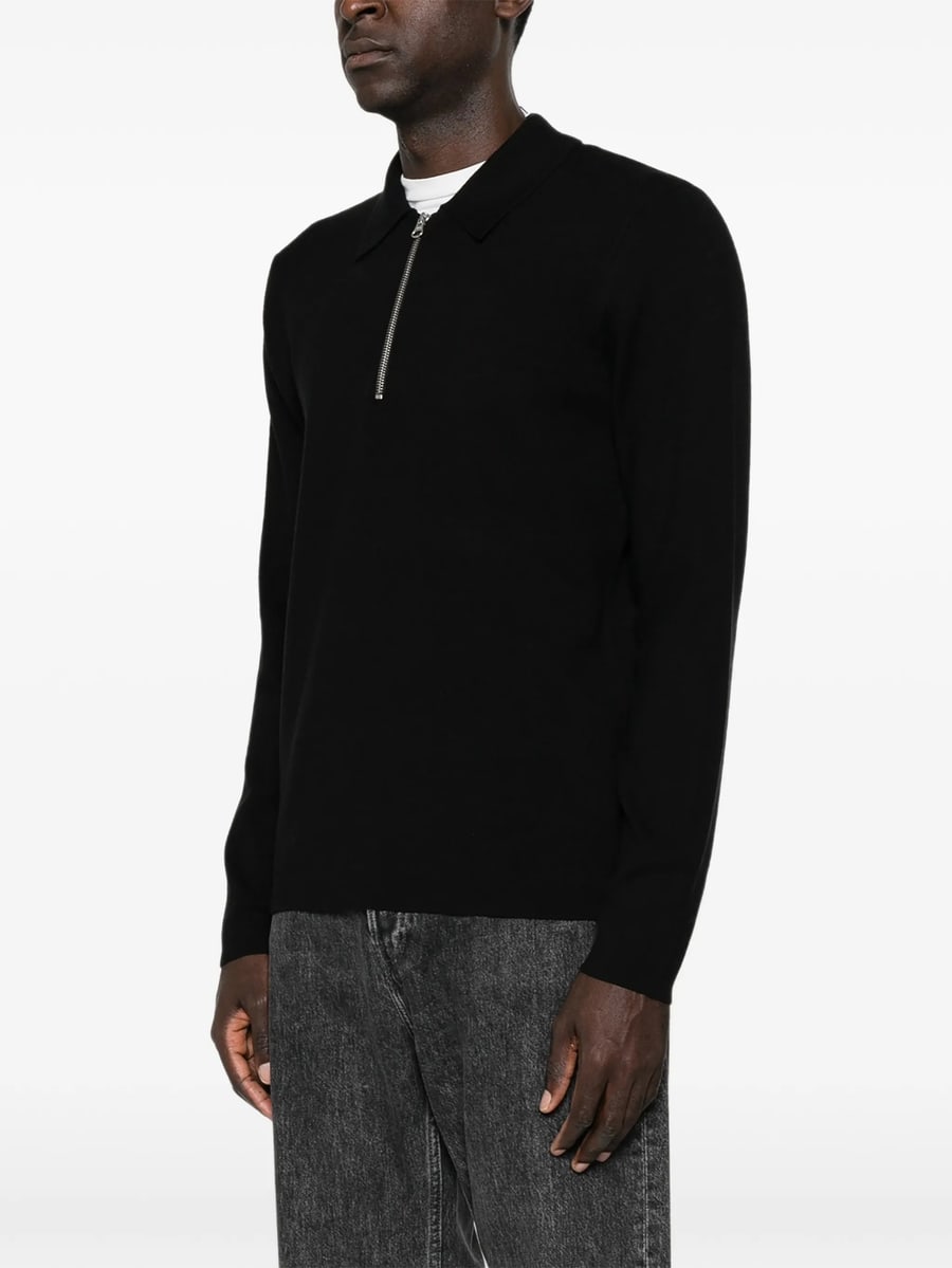 Samsoe Samsoe Samsoe Samsoe Half-zip Knitted Sweater, view 5