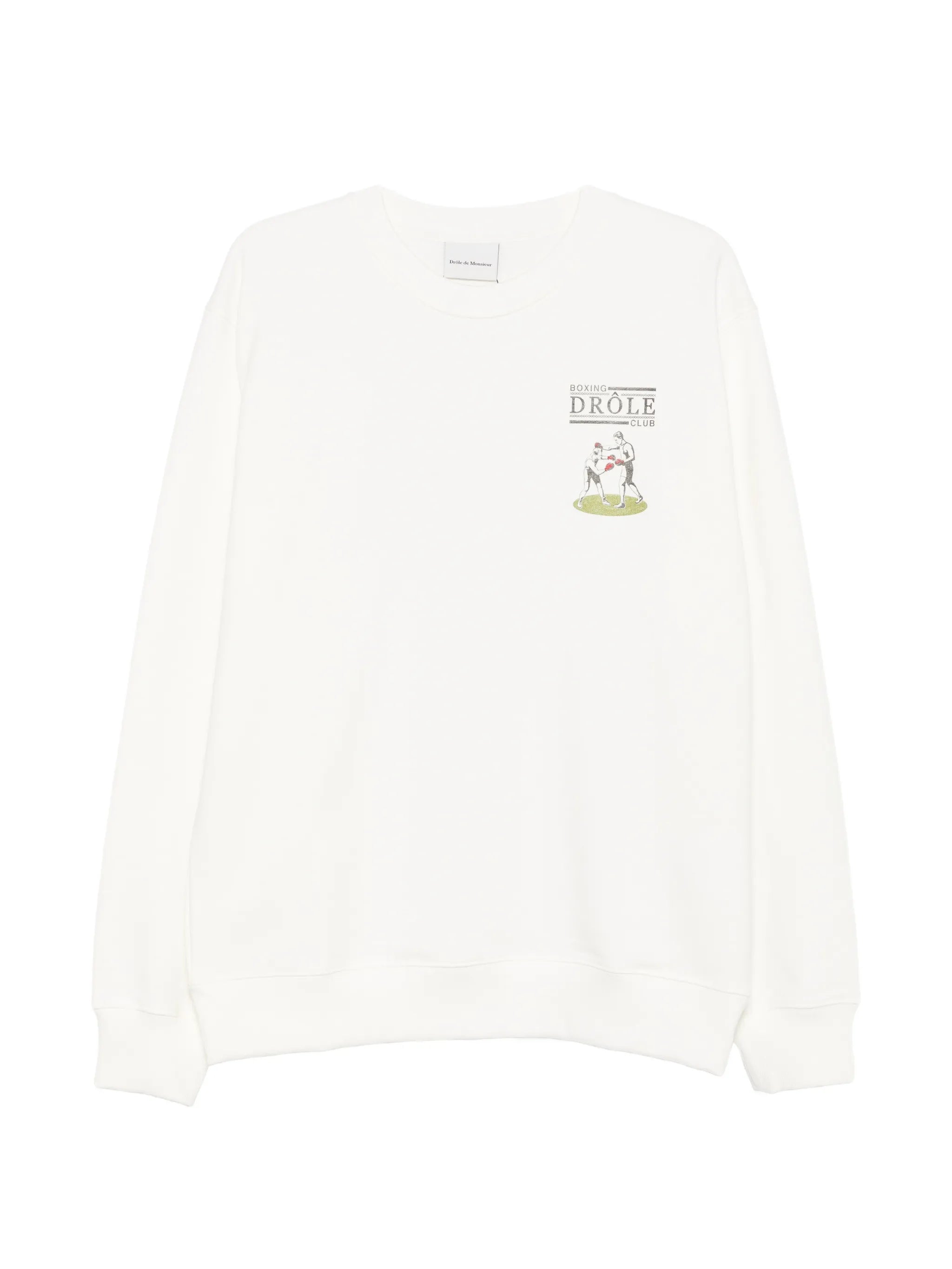 Drole De Monsieur Drole De Monsieur Drôle Boxers Graphic-print Sweatshirt