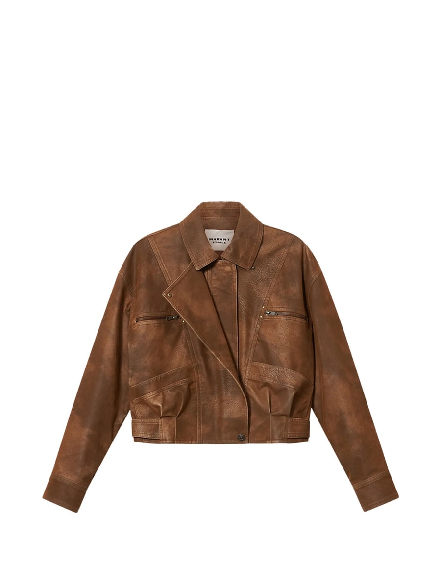 Marant Étoile Marant Étoile Distressed-effect Panelled Jacket