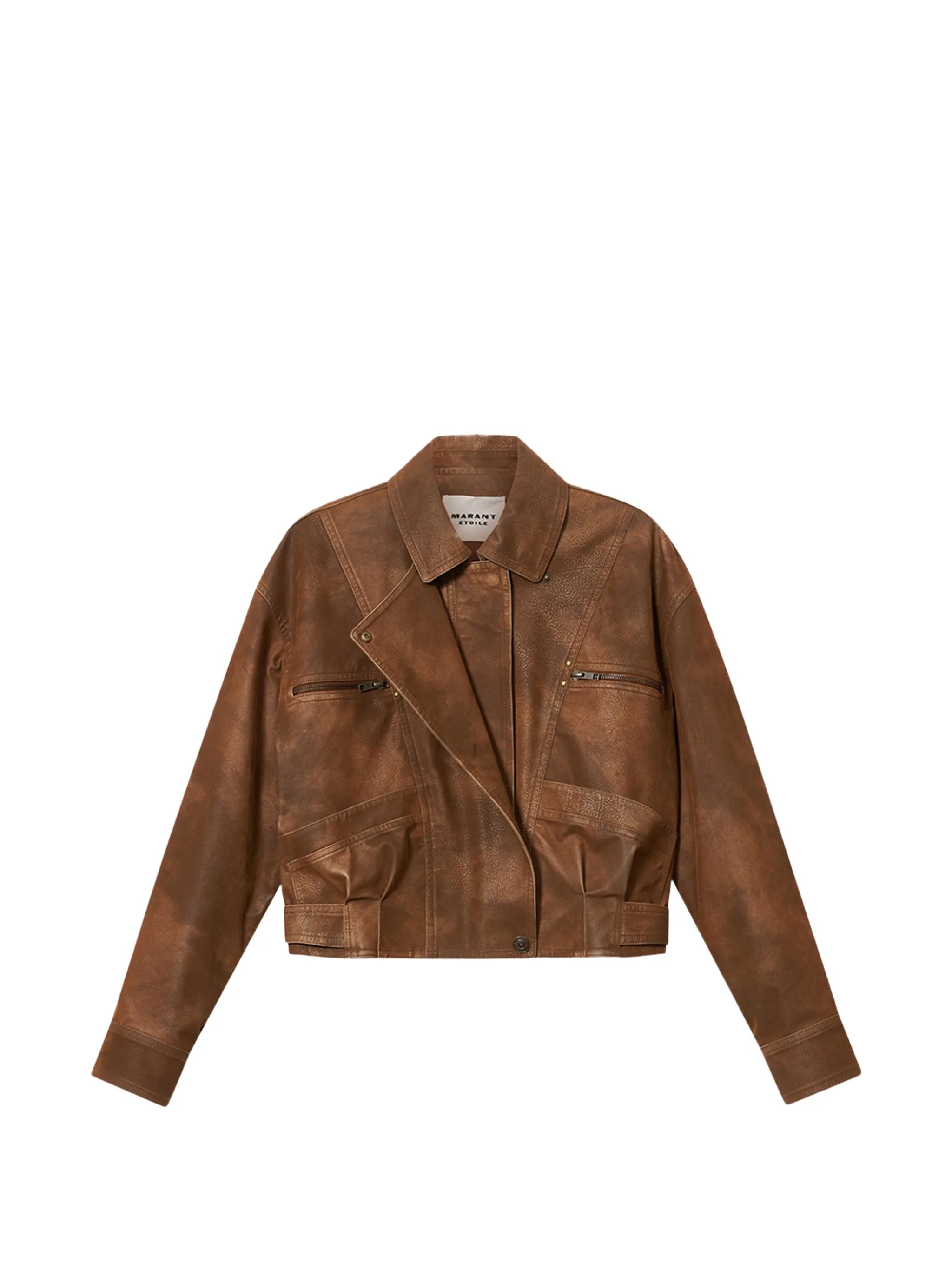 Marant Étoile Marant Étoile Distressed-effect Panelled Jacket