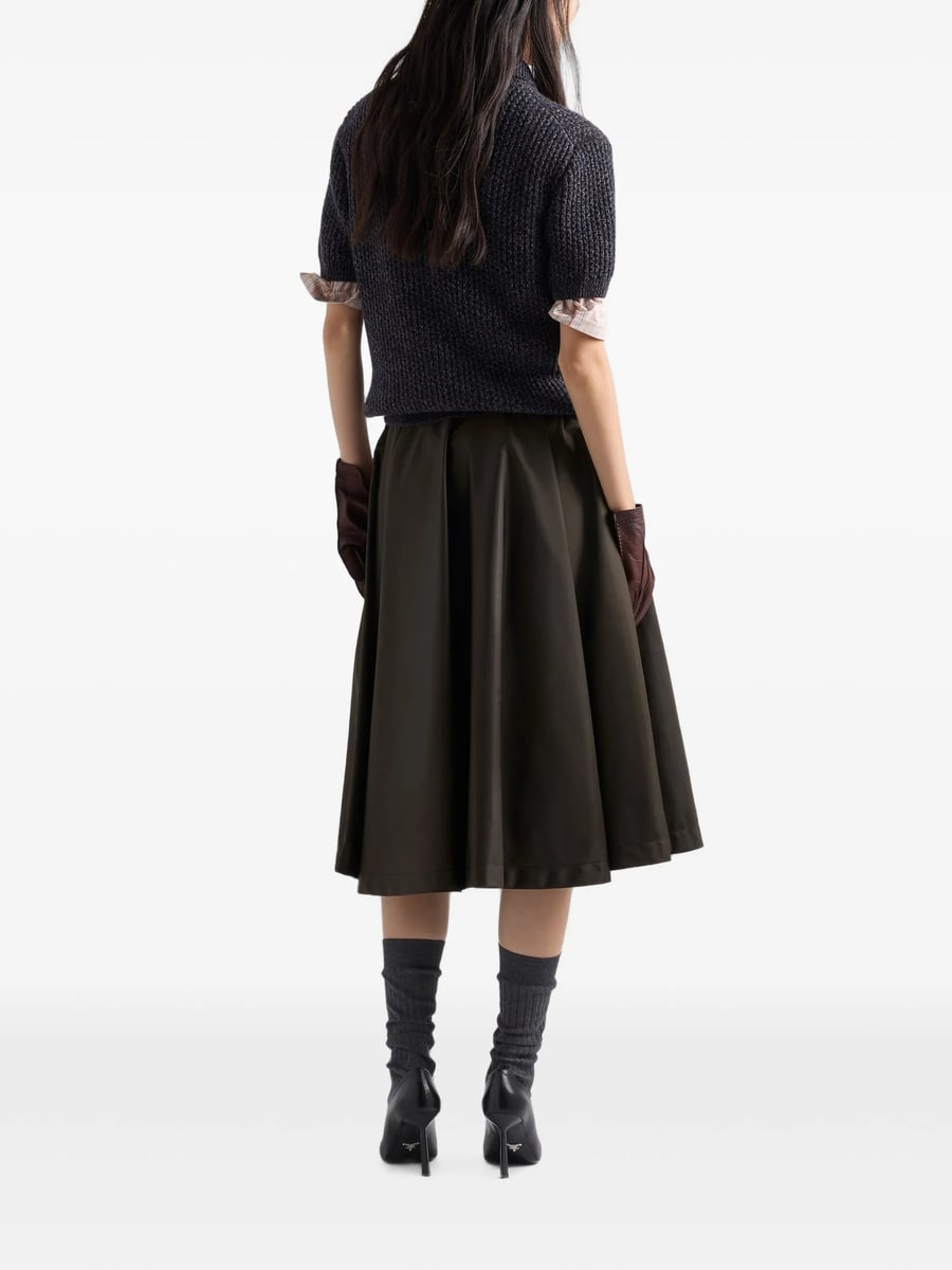 Prada Prada Re-Nylon Circle Skirt, view 3