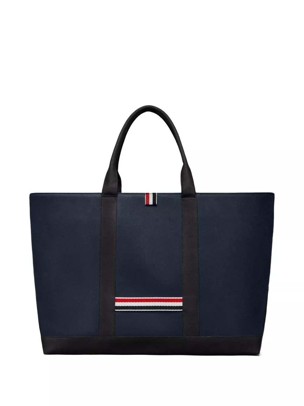 Thom Browne Borsa tote media in pelle
