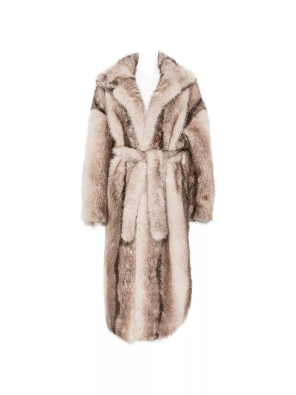 The frankie shop Cappotto lungo in pelliccia sintetica Ravello