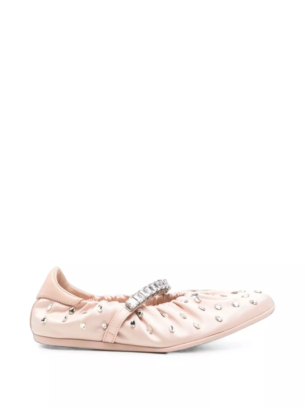 Jimmy Choo Ballerine in pelle Jade