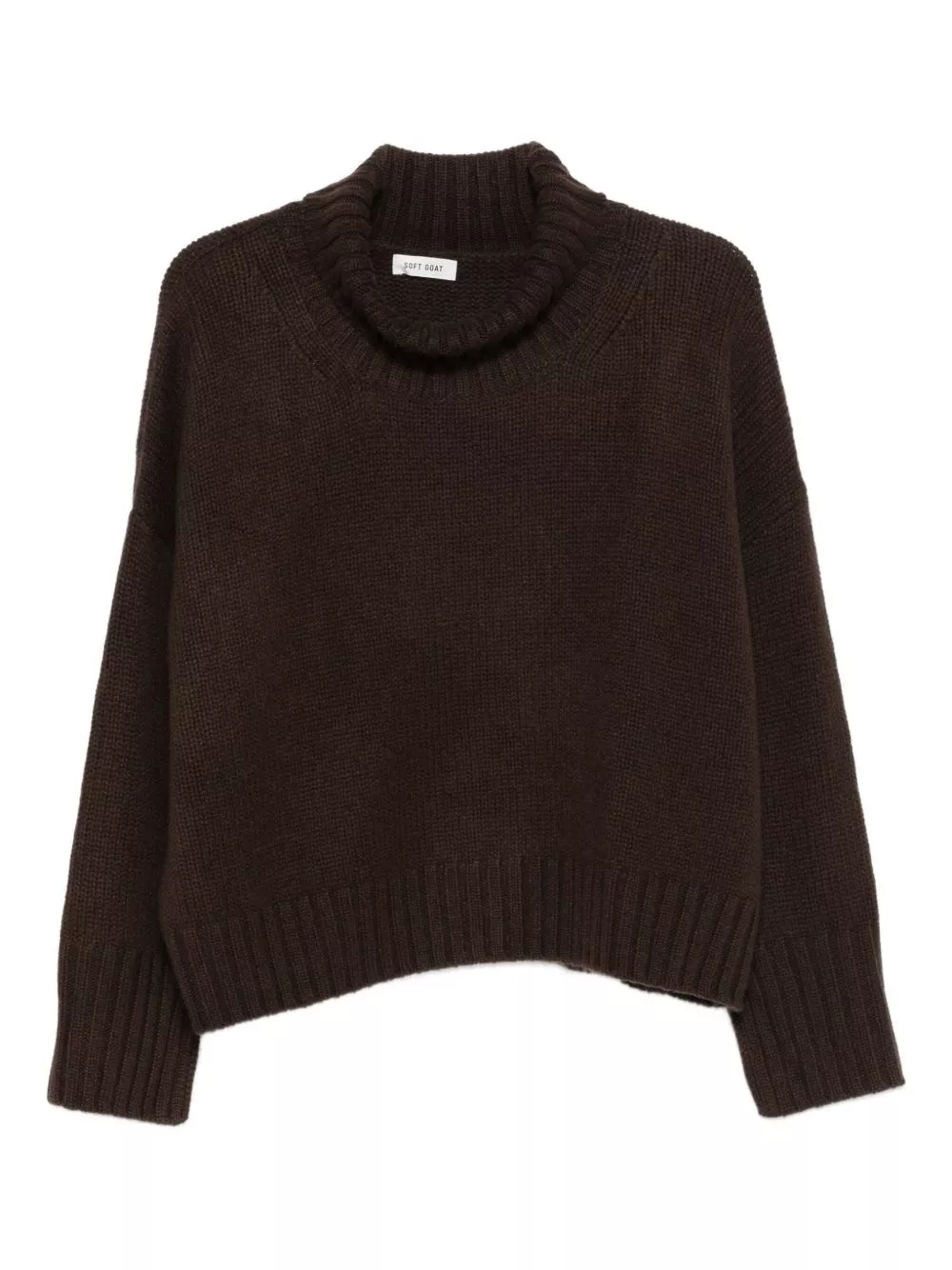 Soft goat Maglione a collo alto in cashmere