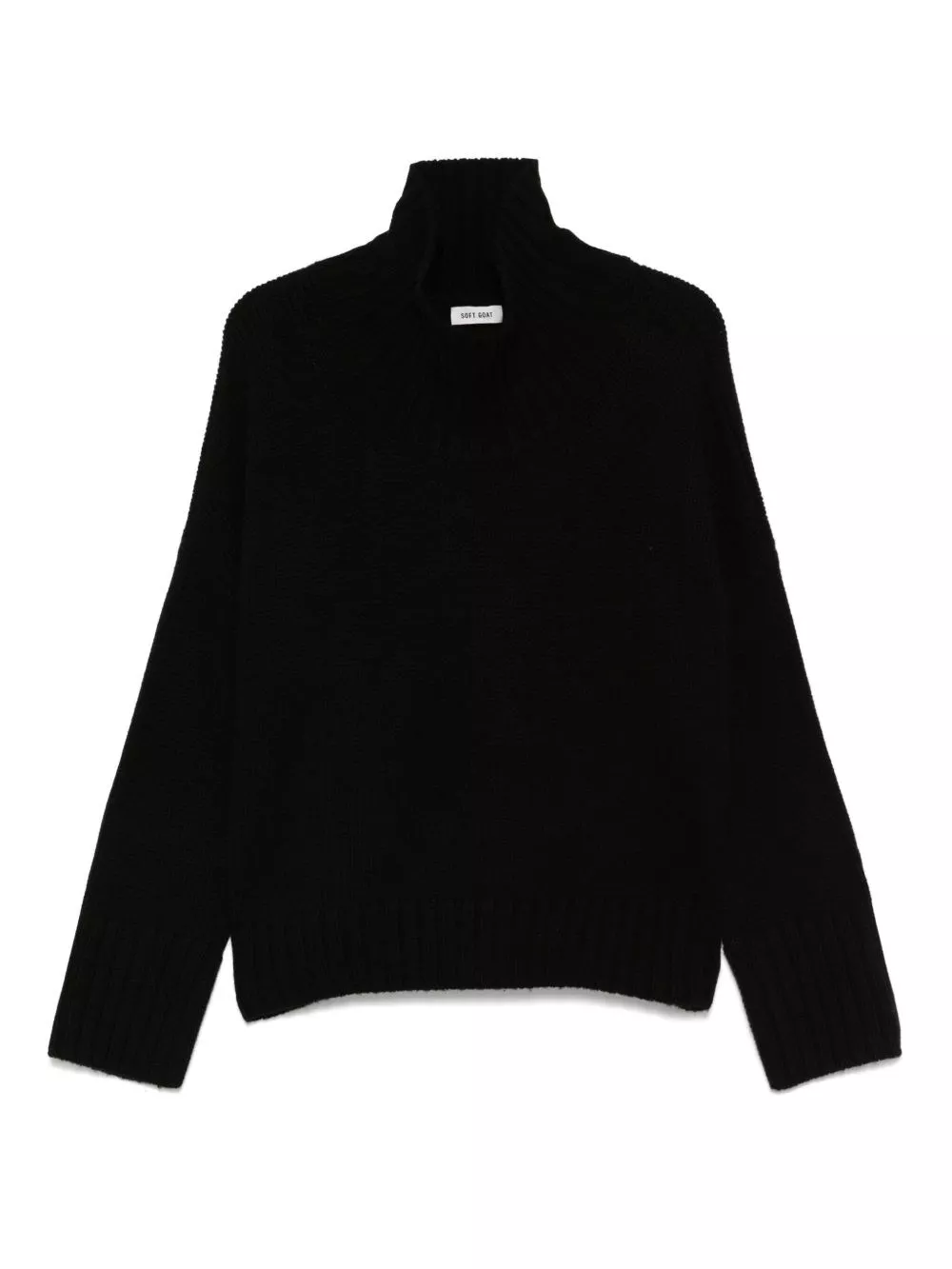 Soft goat Maglione a collo alto in cashmere