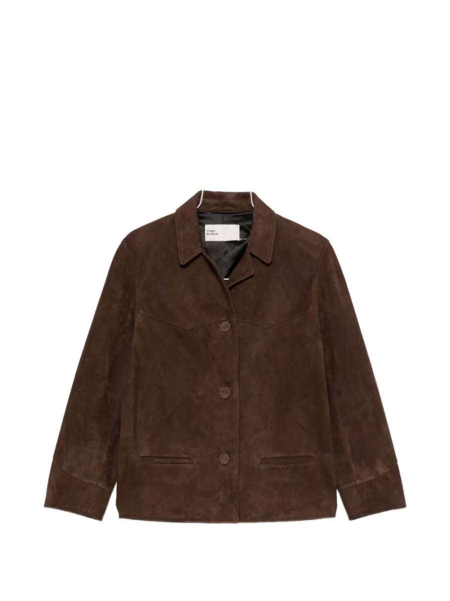 Tory Burch Giacca blazer in pelle