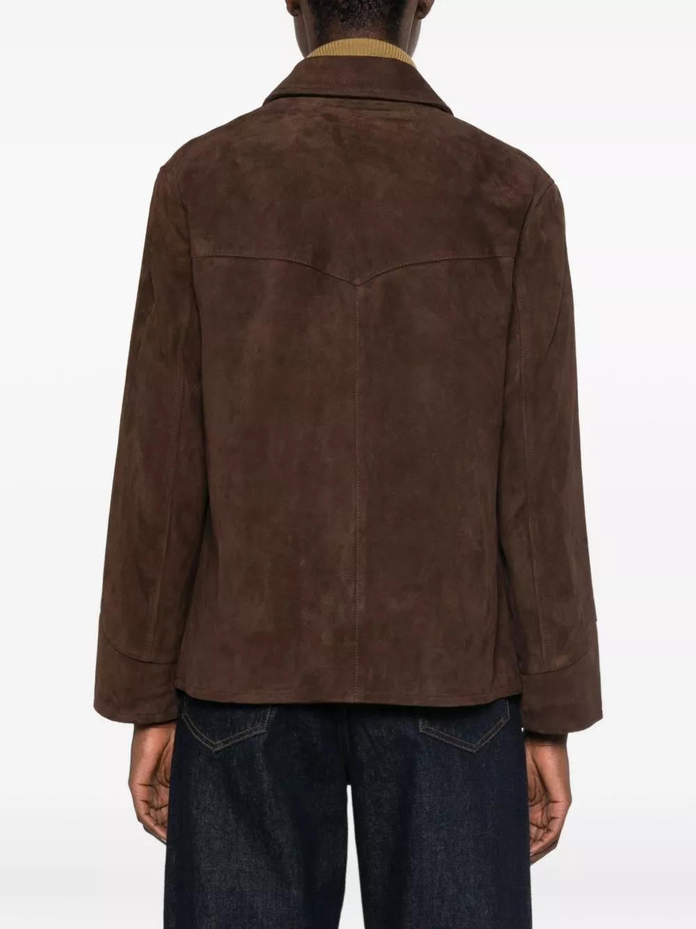 Tory Burch Giacca blazer in pelle, view 2