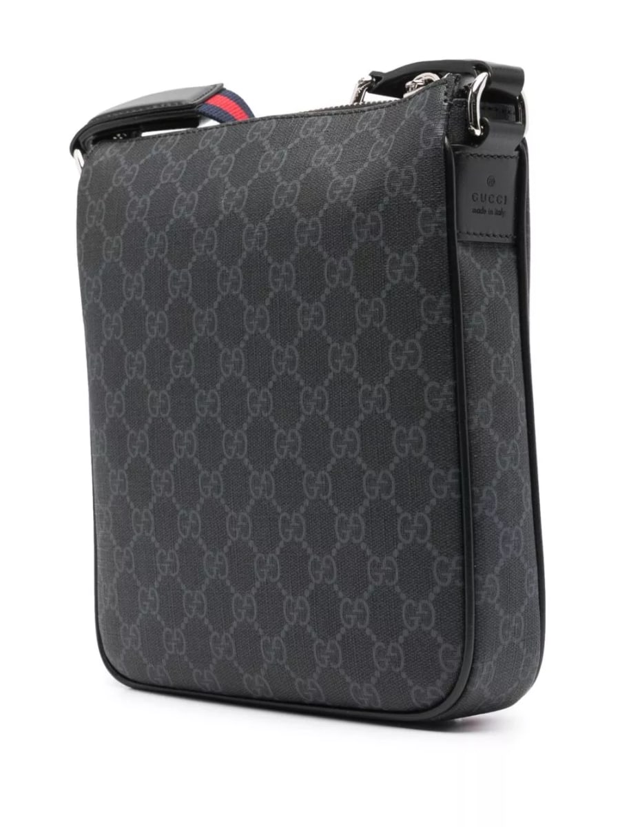 Gucci Borsa a spalla con logo, view 2