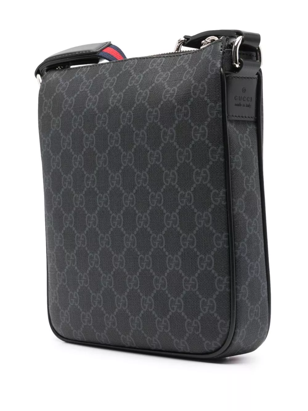 Gucci Borsa a spalla con logo, view 2