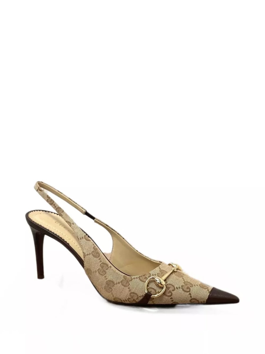 Gucci GG slingback pumps