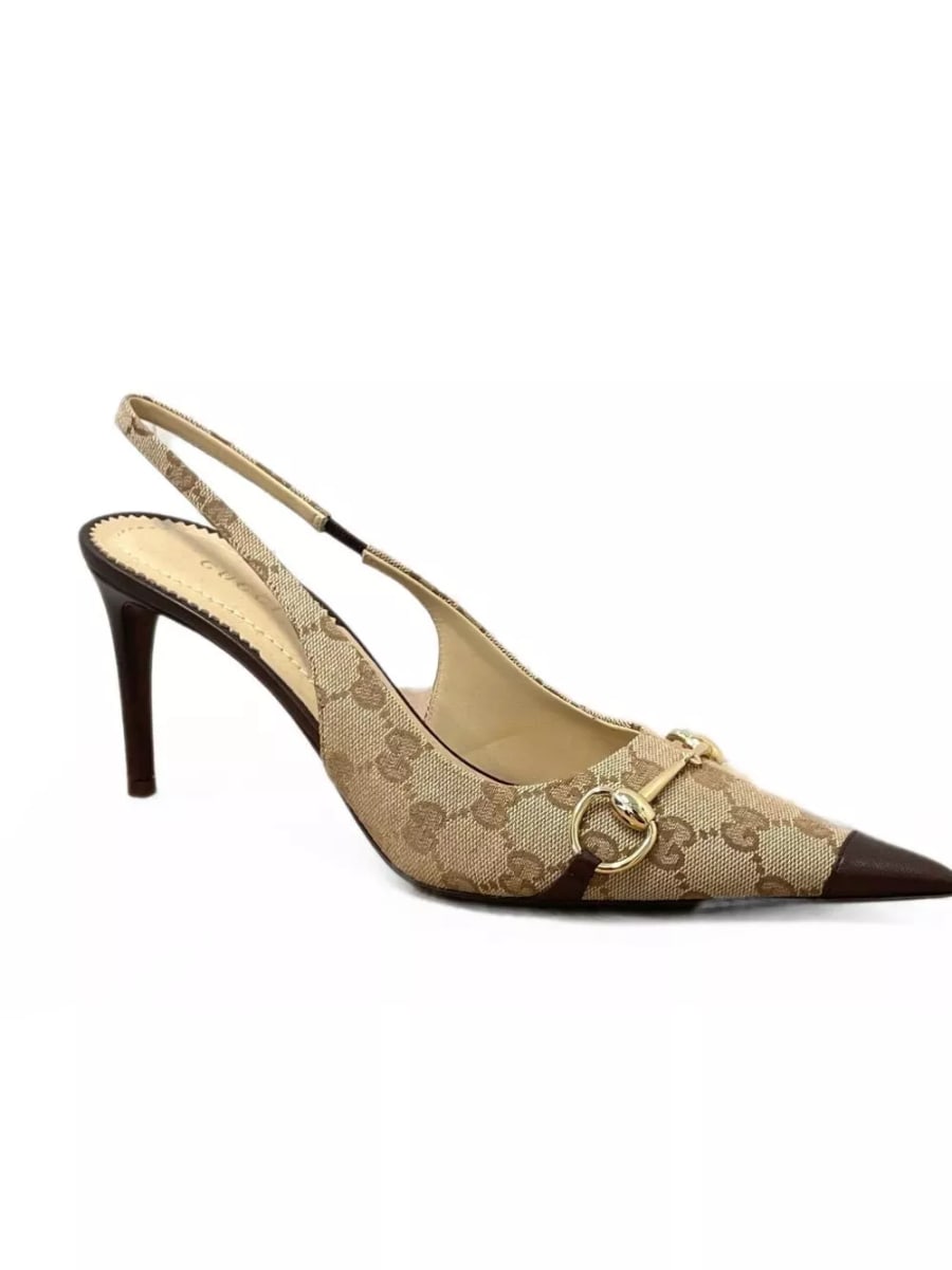 Gucci GG slingback pumps, view 2