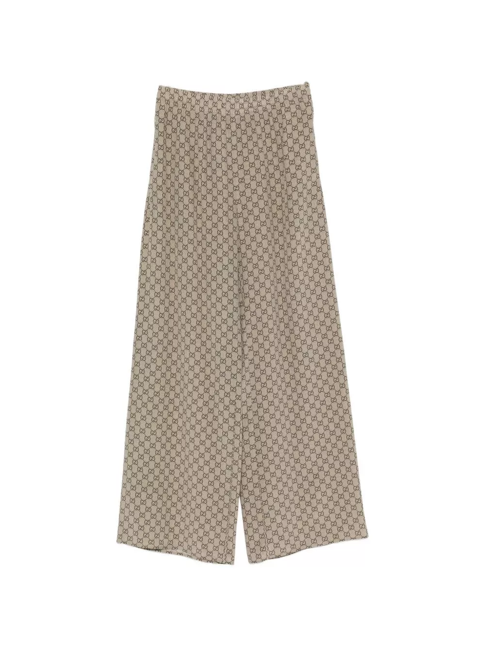 Gucci Pantaloni in seta GG