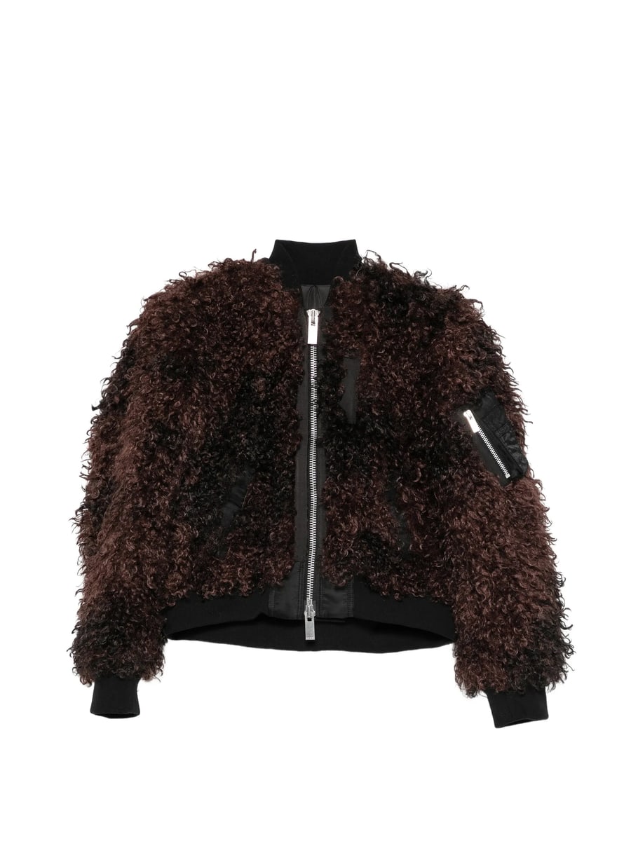 Sacai Sacai Zip-up Bomber Jacket