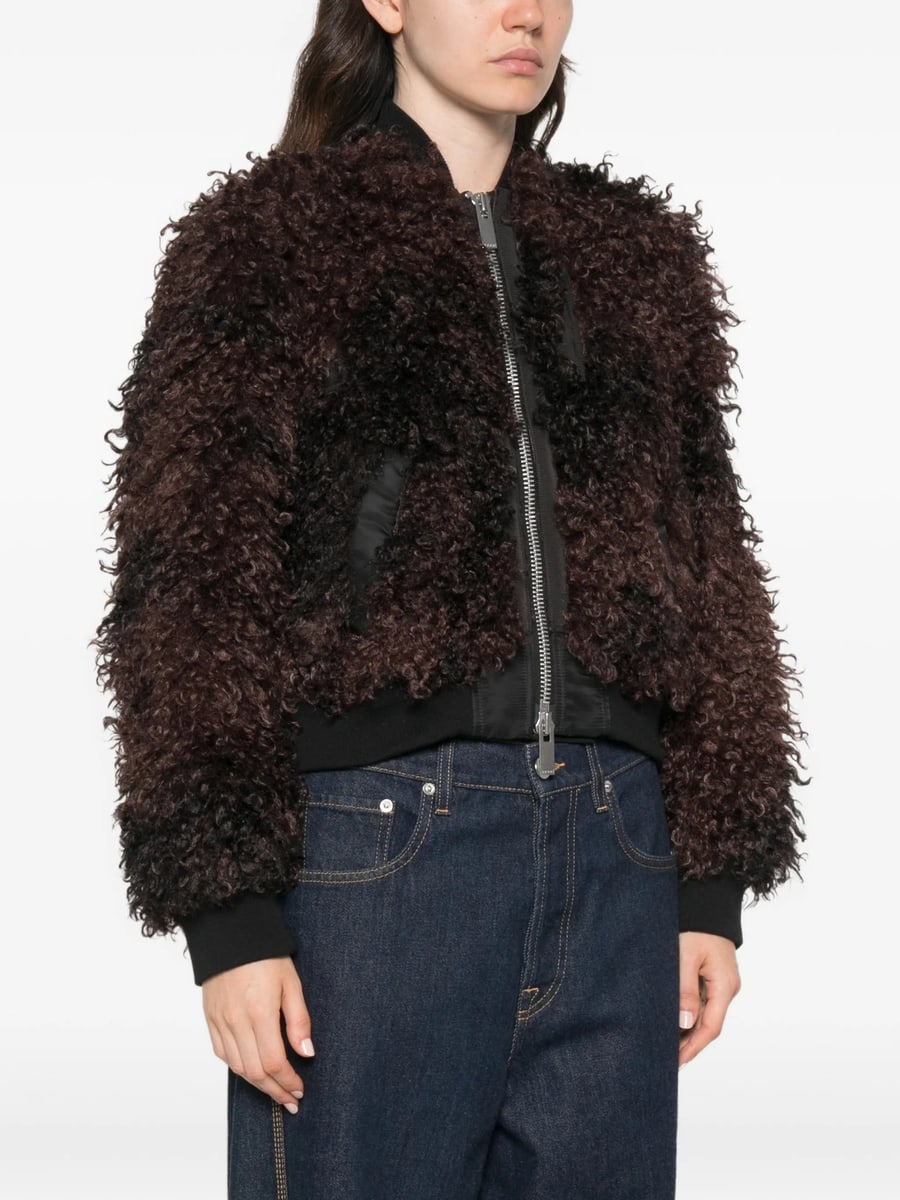 Sacai Sacai Zip-up Bomber Jacket, view 4