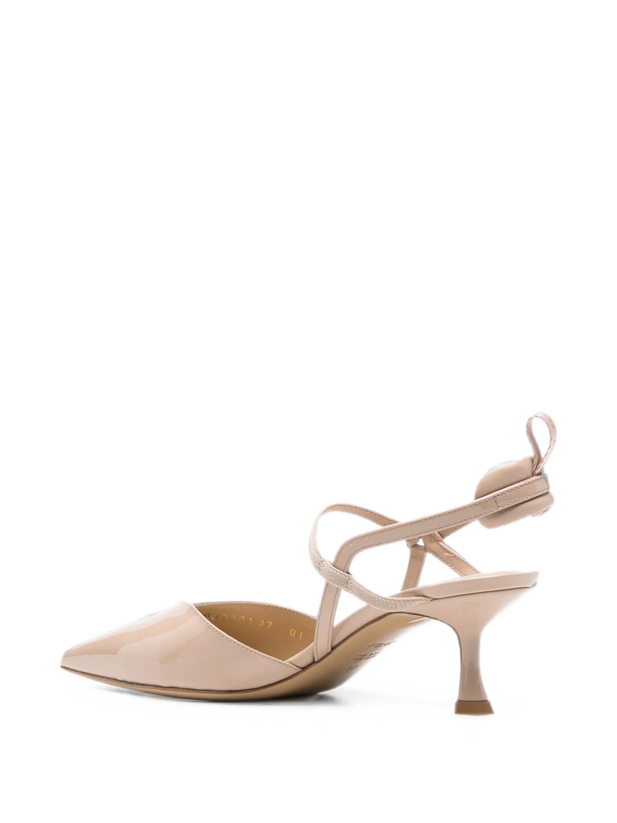 Fendi Fendi Pointed-toe Slingback Pumps, view 2